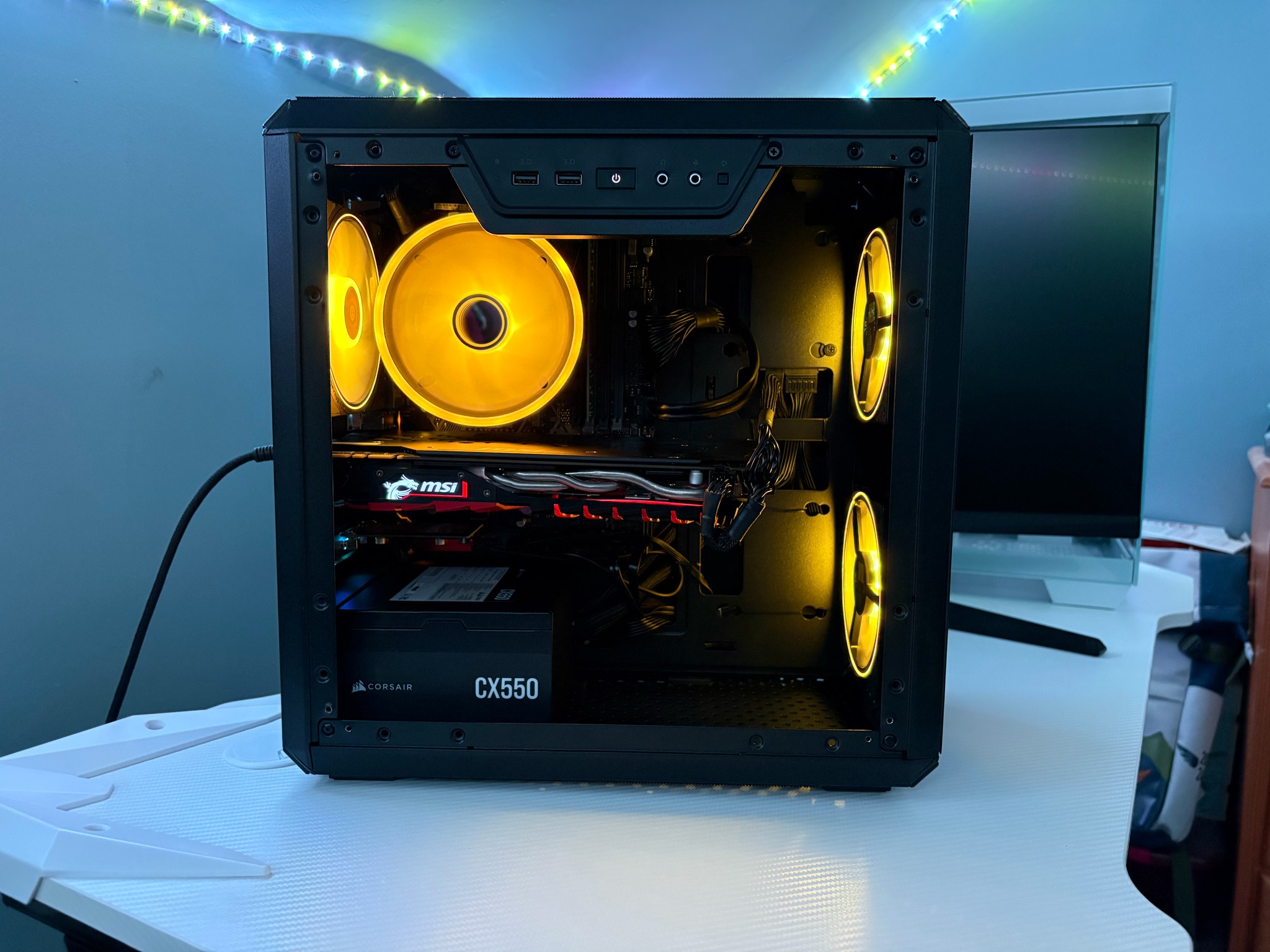 Micro-ATX 1080p Budget-Friendly Gaming PC - Good Value