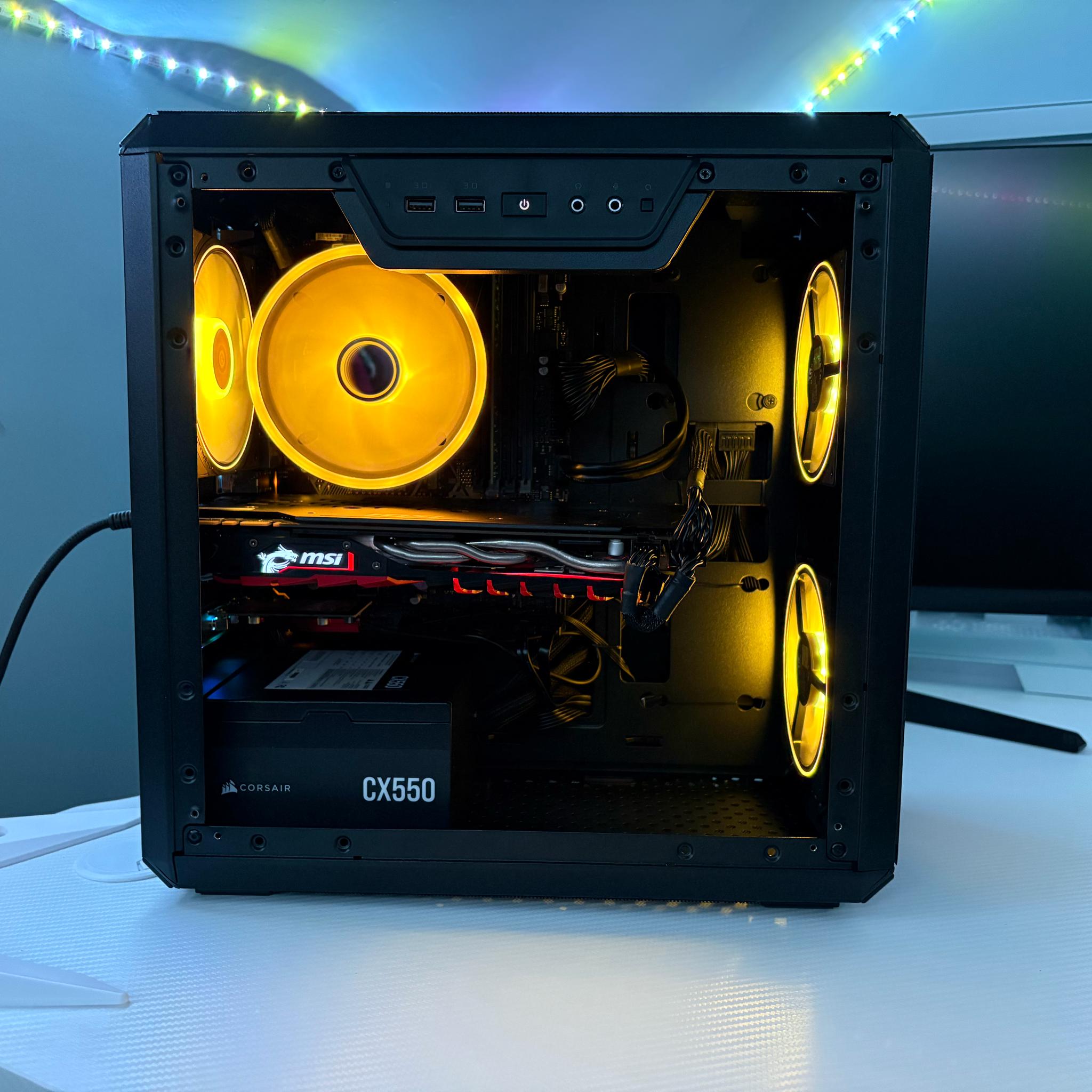 Micro-ATX 1080p Budget-Friendly Gaming PC - Good Value