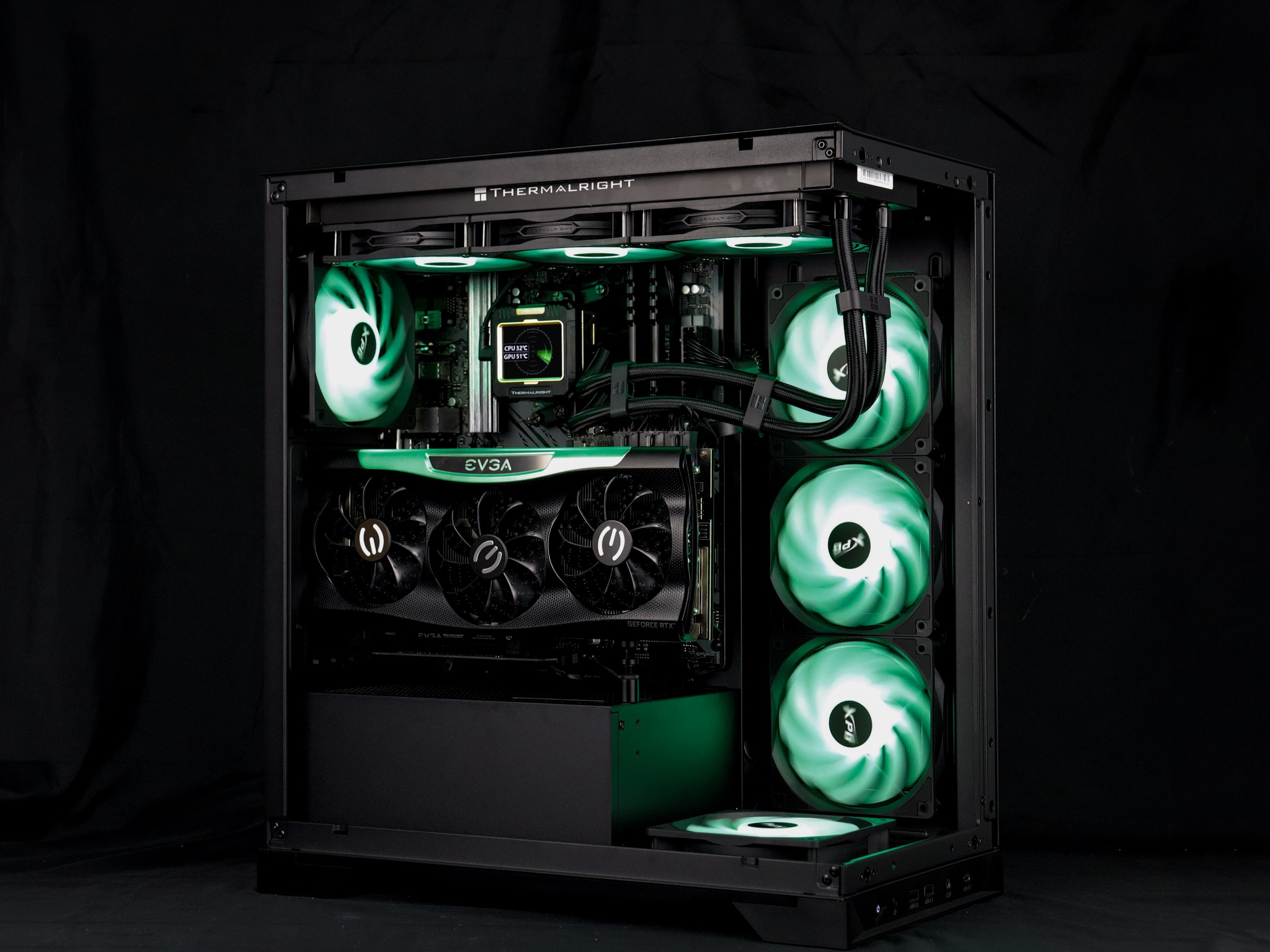 🧨♟️Obsidian Void V3- 1440P Gaming PC | RTX 3080, Ryzen 9 3900X, 32GB RAM, 1TB NVMe SSD |🧨♟️
