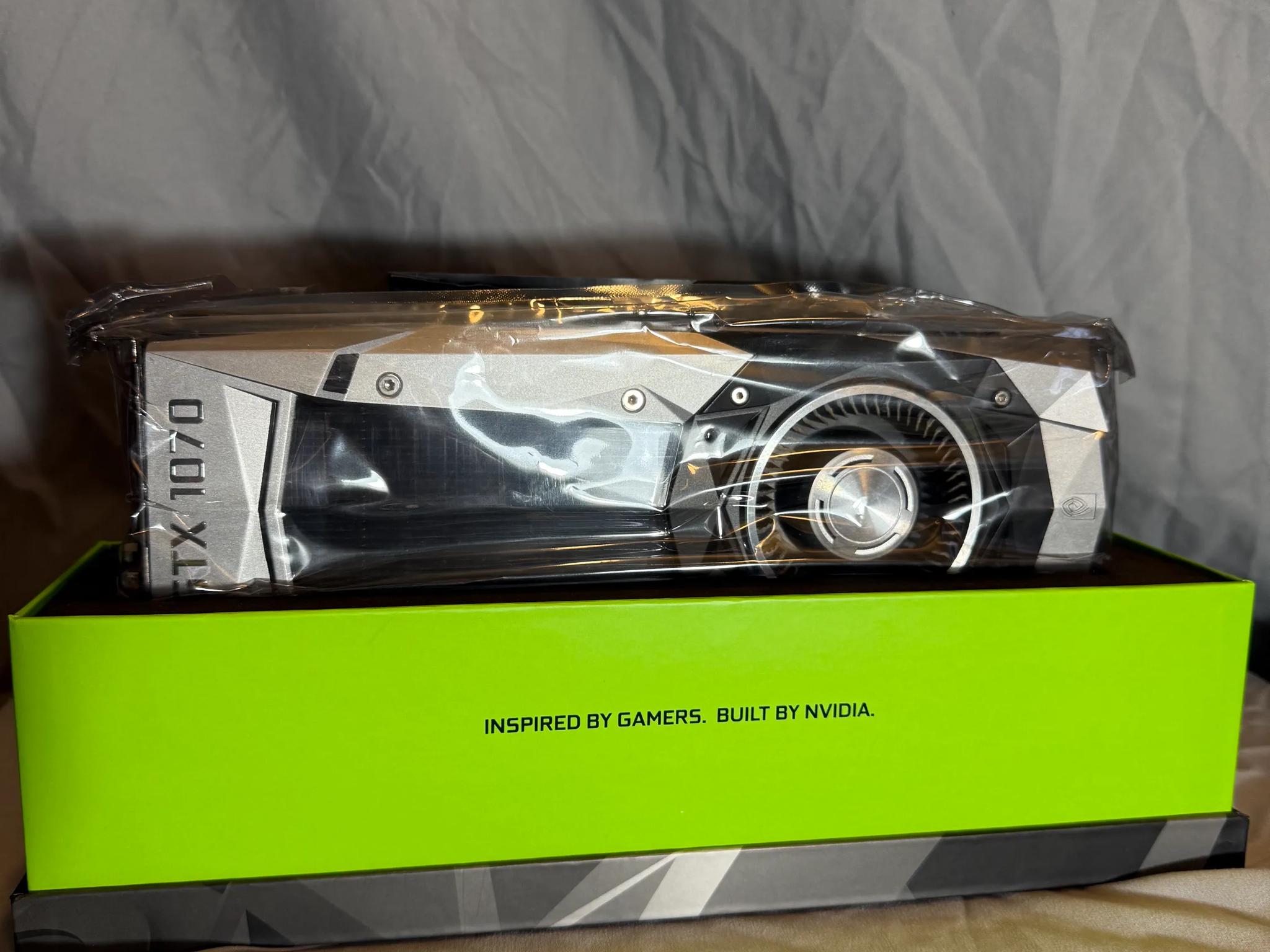 NVIDIA GeForce GTX 1070, 8GB, used, good condition, Founders Edition