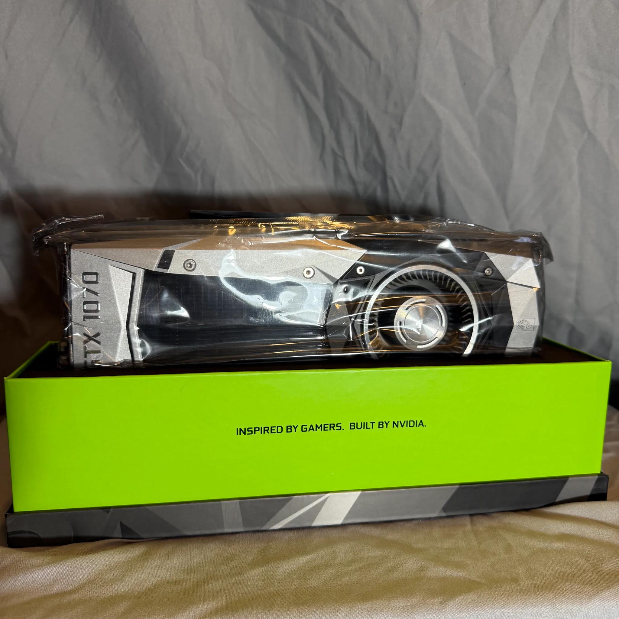 NVIDIA GeForce GTX 1070, 8GB, used, good condition, Founders Edition