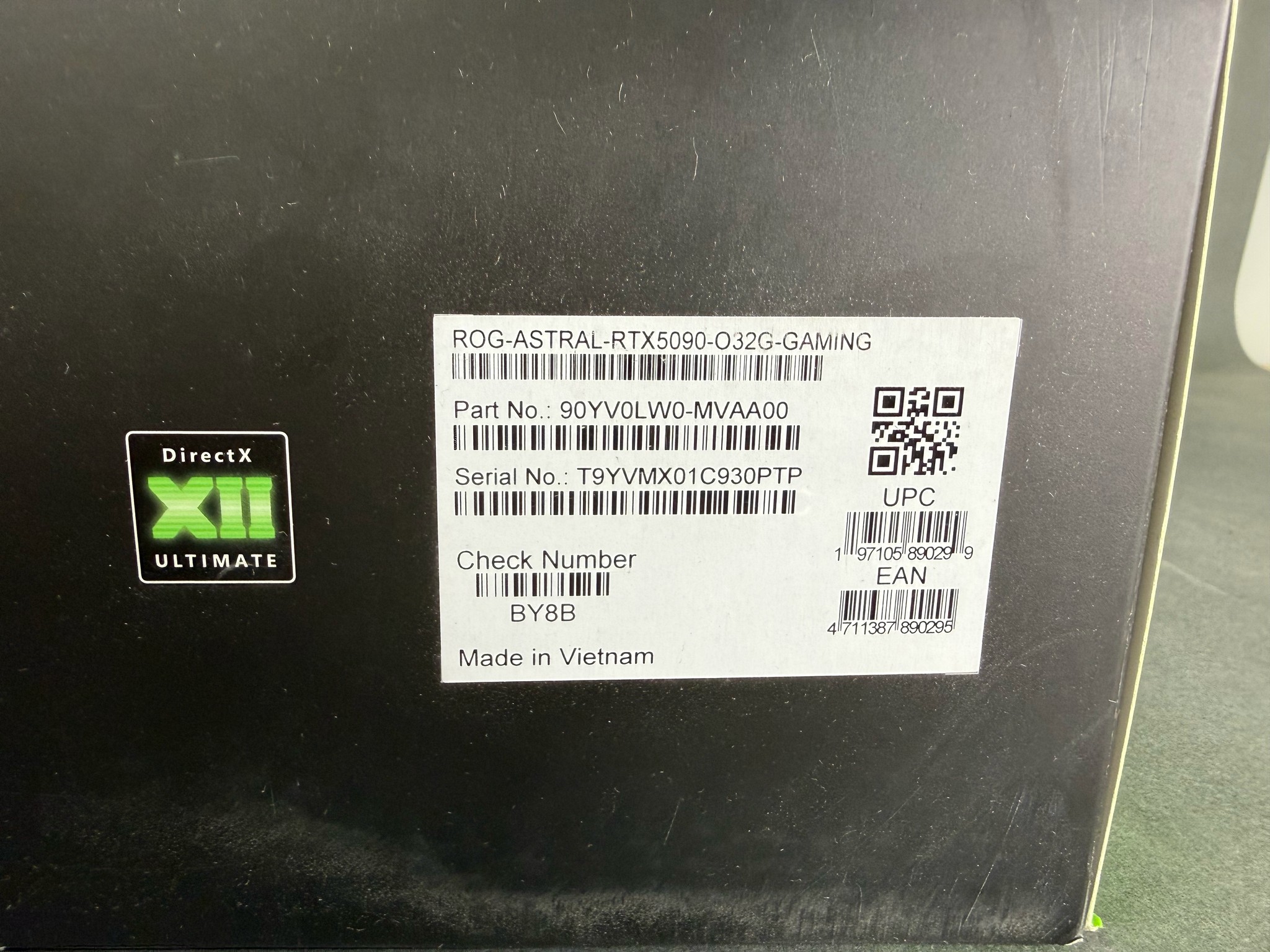 ASUS ROG Astral GeForce RTX 5090 32GB GDDR7 OC Edition