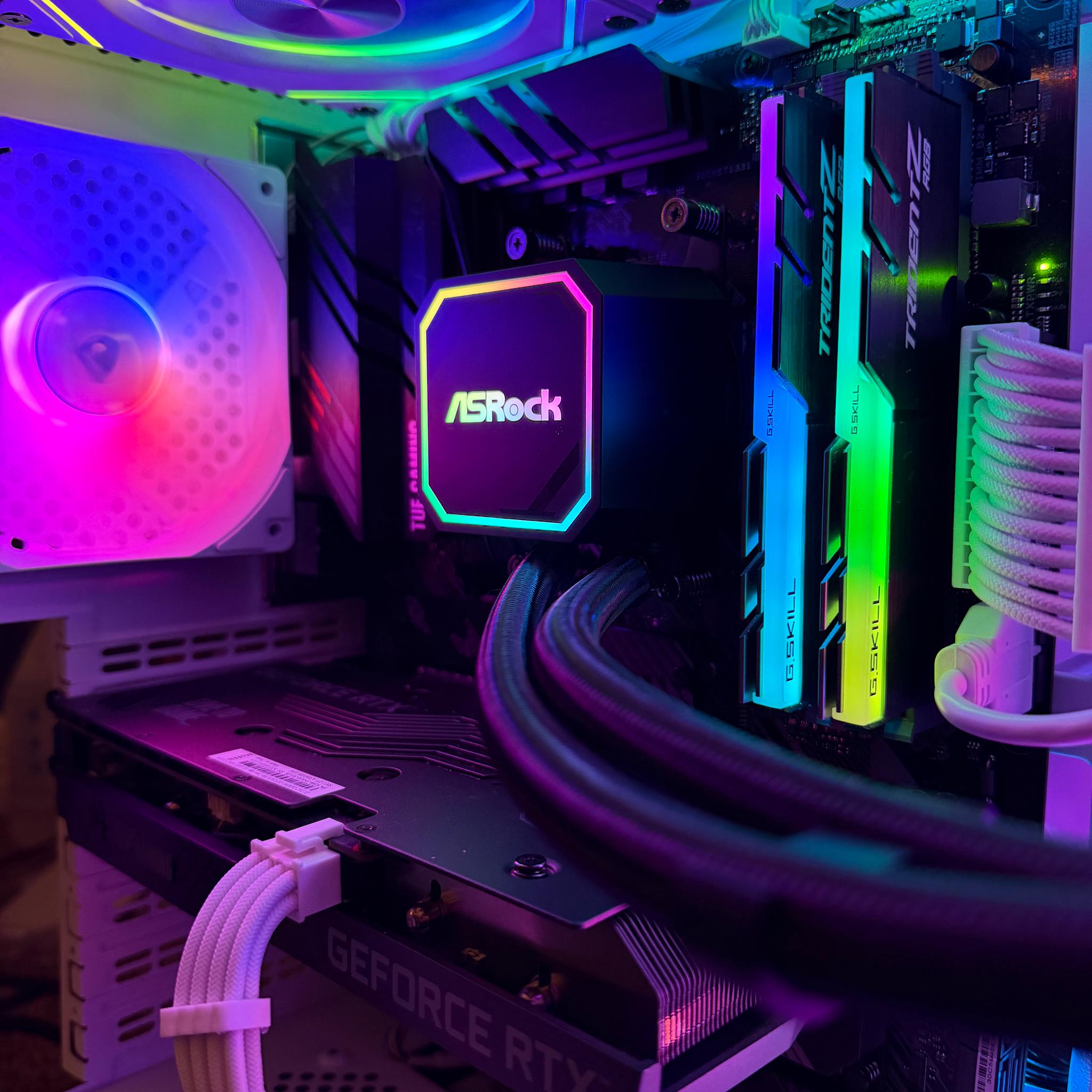 GeForce RTX 3060 Custom Gaming PC - Ryzen 5 5500, 512GB NVMe SSD
