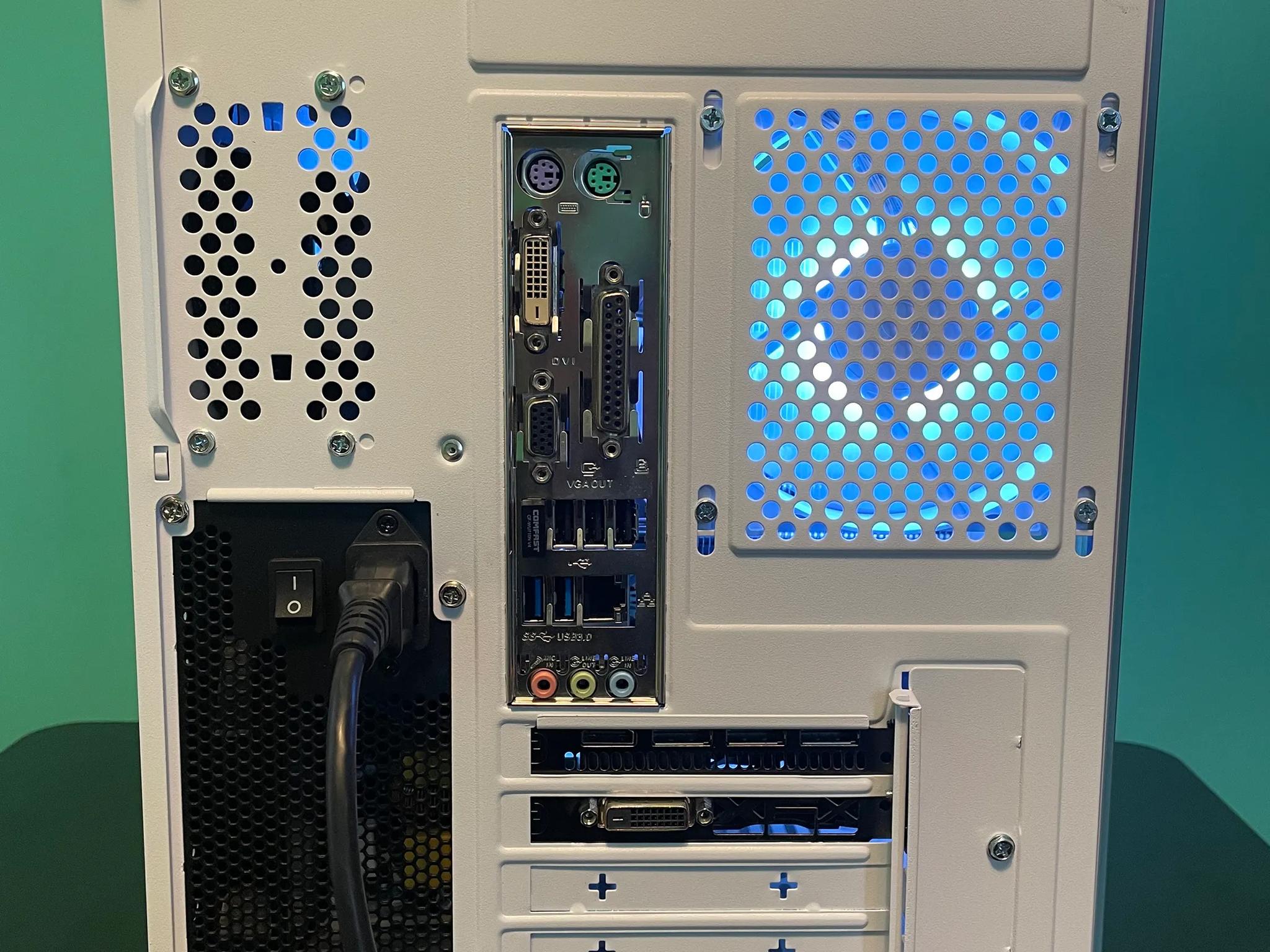 CLEAN White Gaming PC| Intel i5 / Amd RX580 / 8GB / 1TB Win 10 Pro WiFi