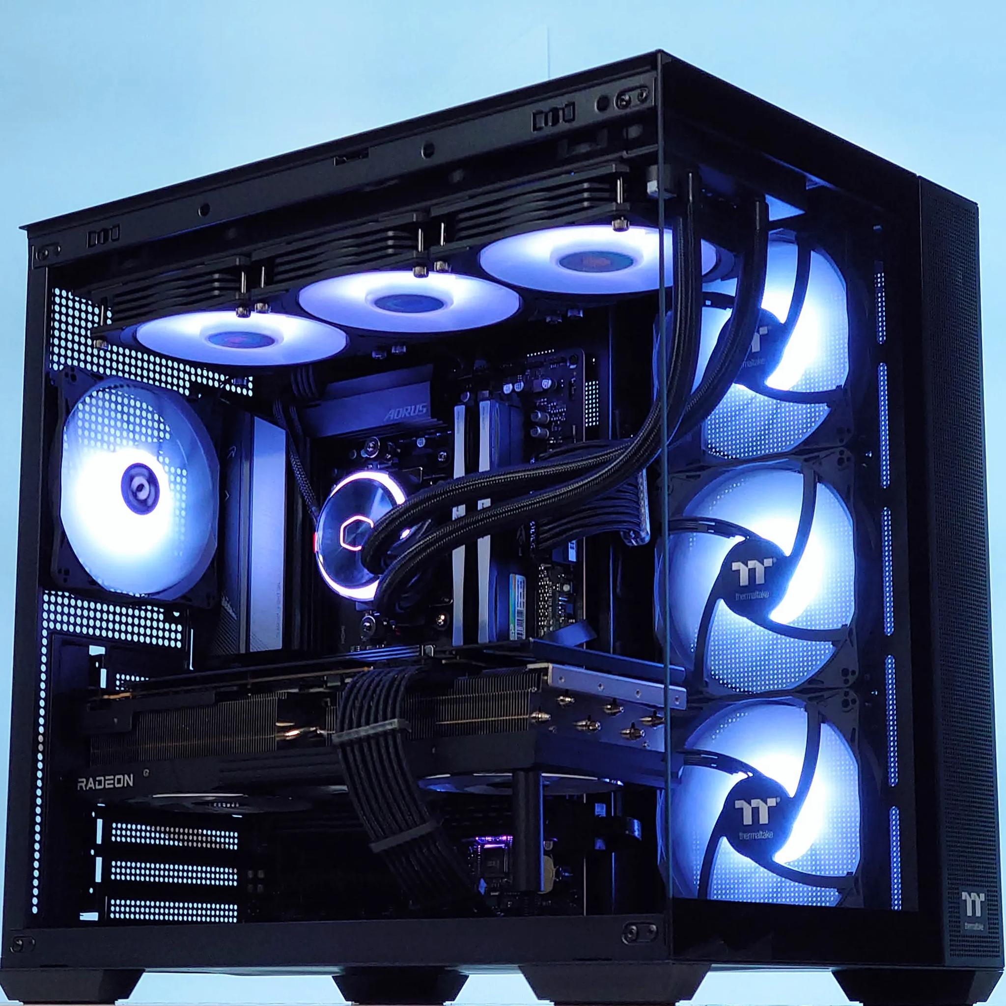 🚀🥇Extreme 4K Gaming PC⚡AMD RX 7900 XTX 24GB⚡AMD Ryzen 7 7700 8-Core⚡32GB DDR5⚡1TB SSD