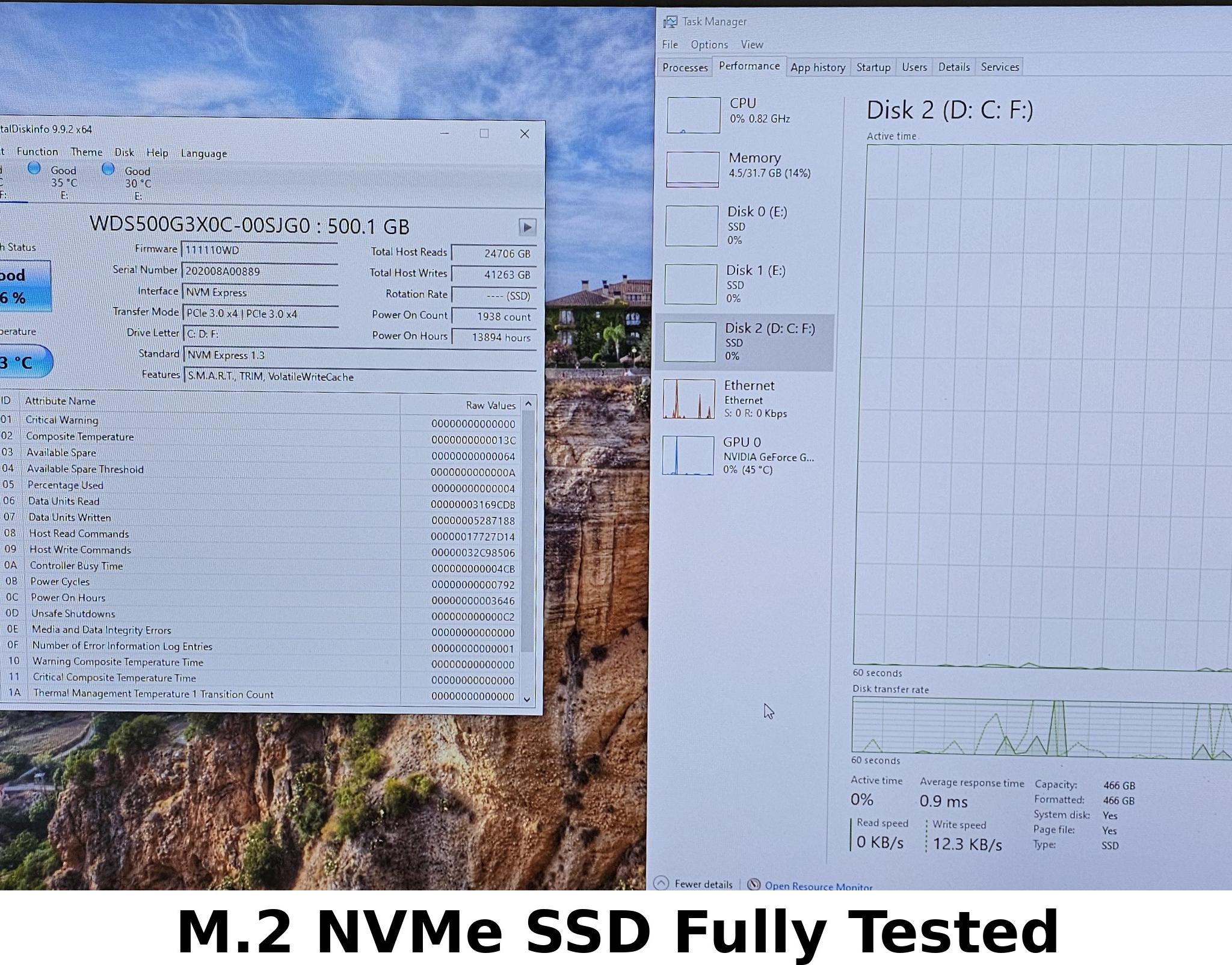 500GB NVMe M.2 SSD WD Black SN750 Gen3