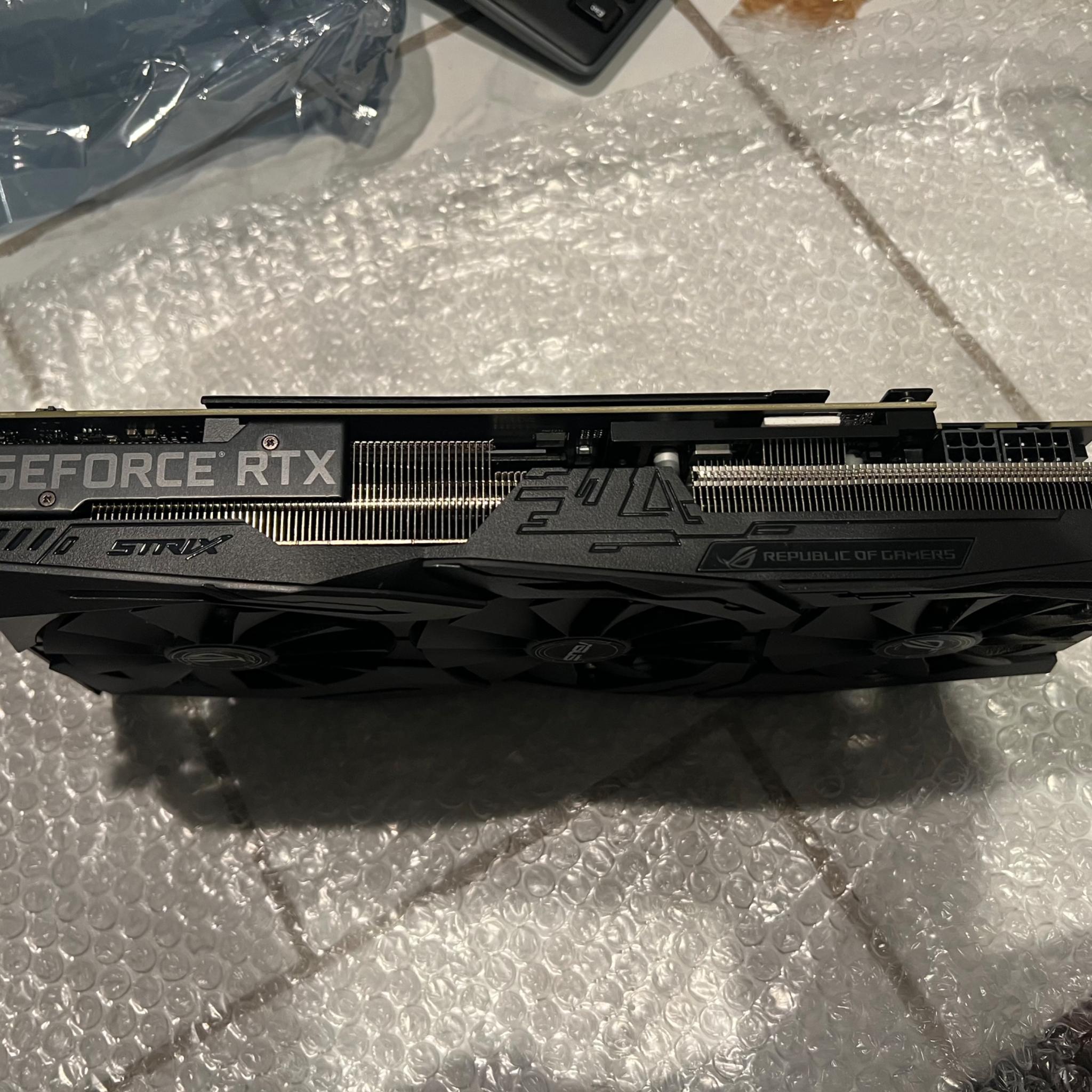 ASUS GeForce RTX 2070 ROG Strix Overclocked Triple-Fan 8GB GDDR6 PCIe 3.0 Graphics Card
