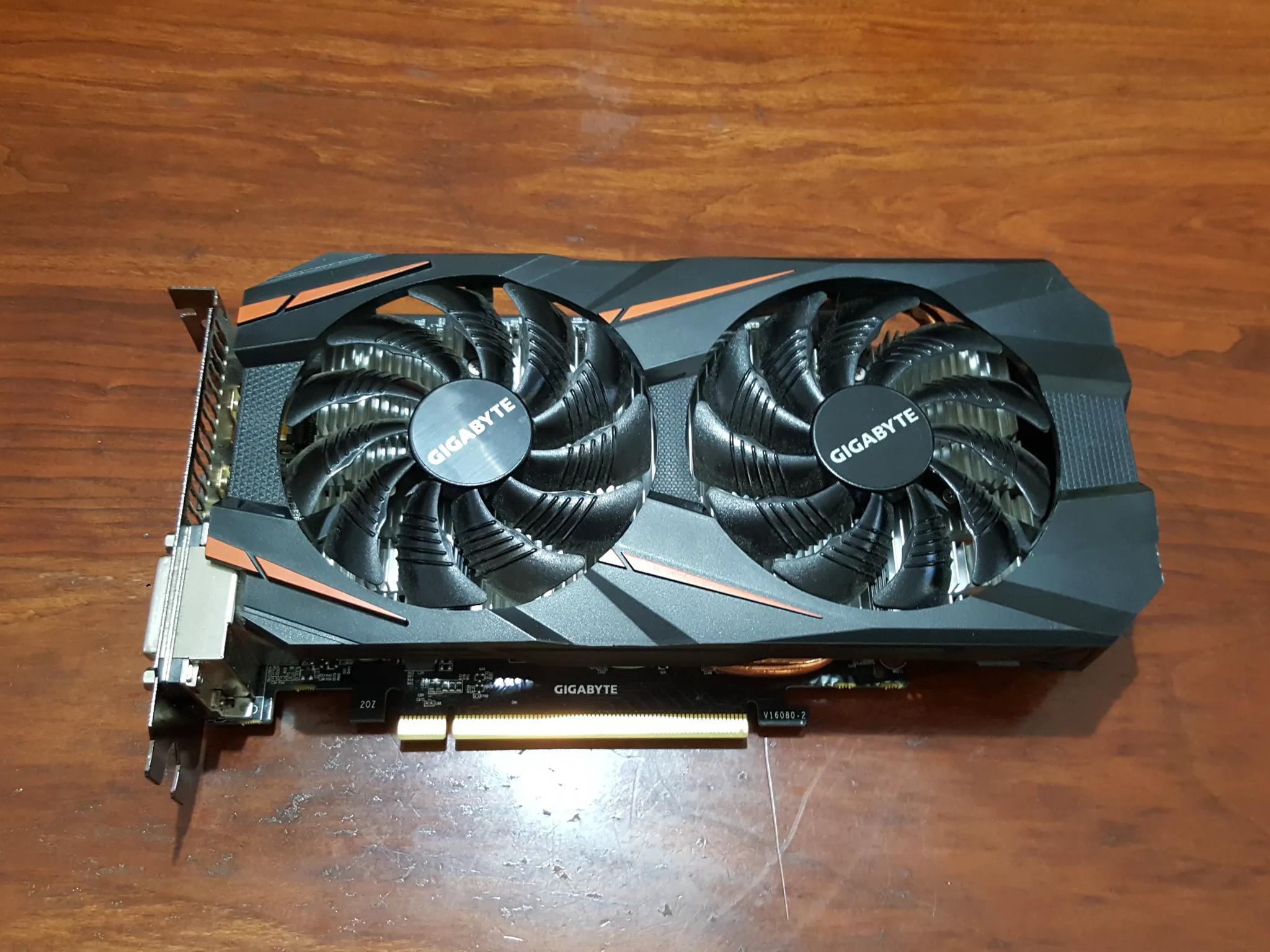 Nvidia GTX 1060 6GB GIGABYTE WINDFORCE OC