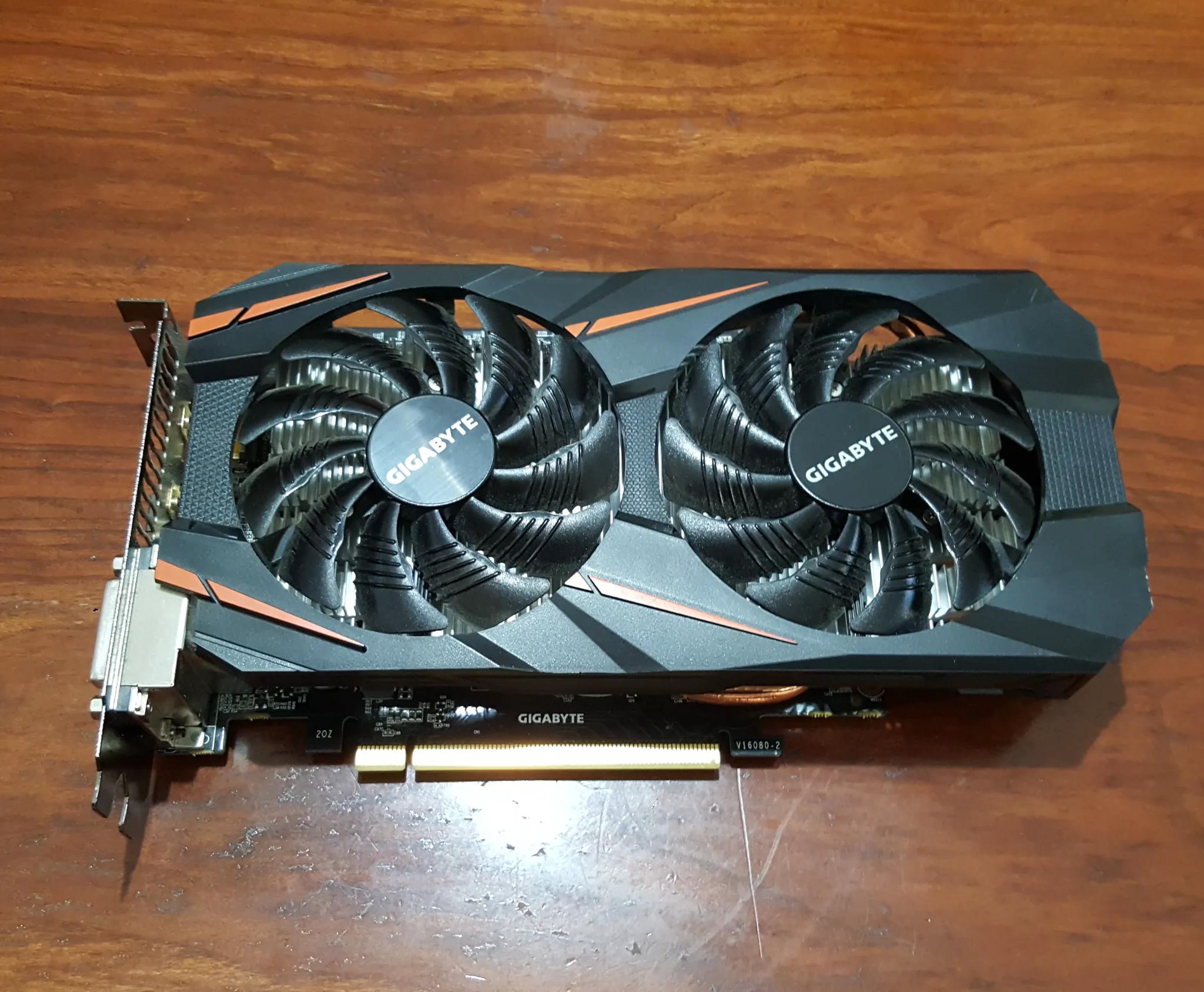 Nvidia GTX 1060 6GB GIGABYTE WINDFORCE OC