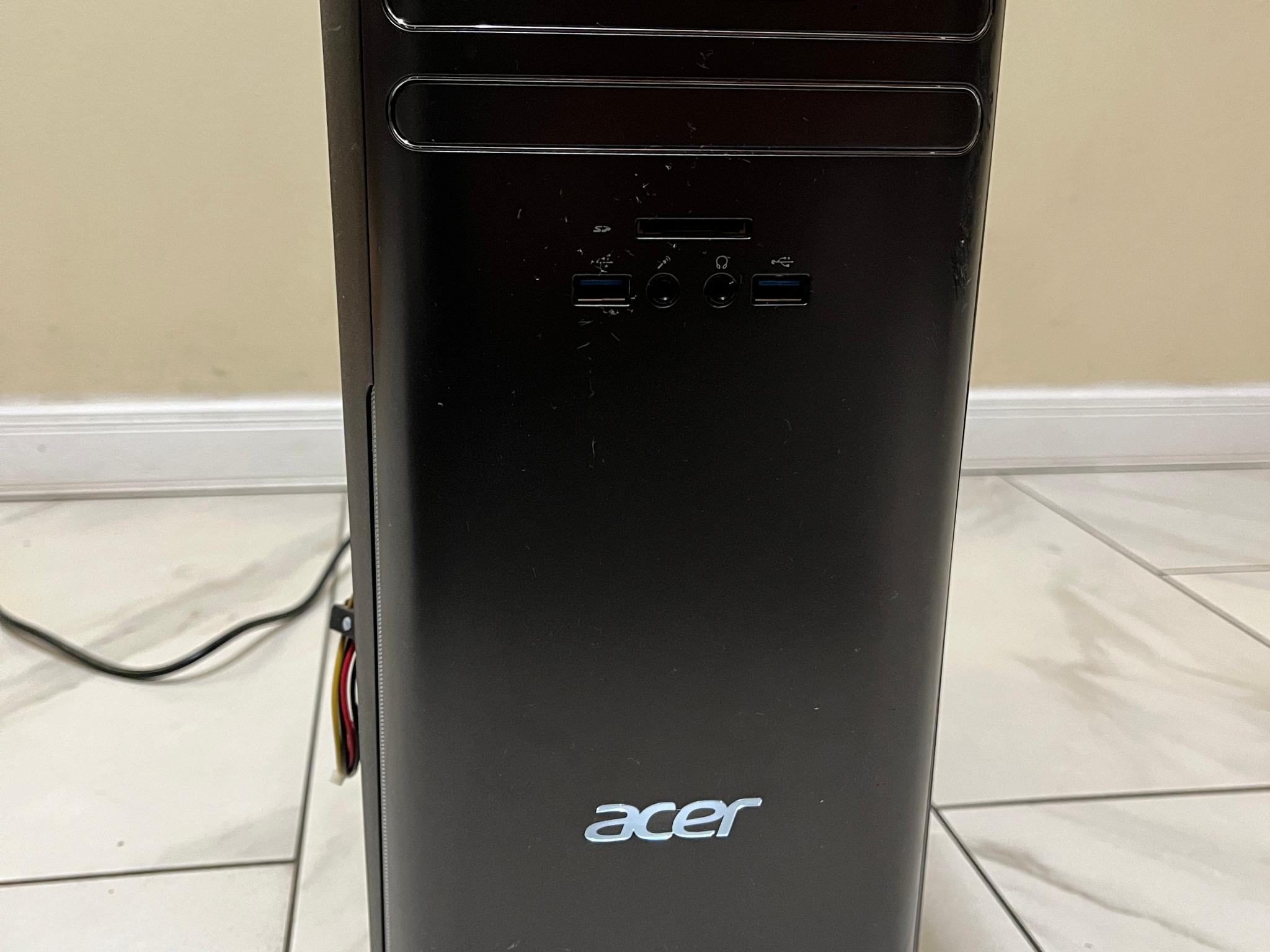 🟢🔥Budget Acer Aspire Gaming PC - GTX 1060 6GB, Intel i5-6400, 16GB RAM, 1.2TB Storage w/ Wi-Fi 🖥️🔵