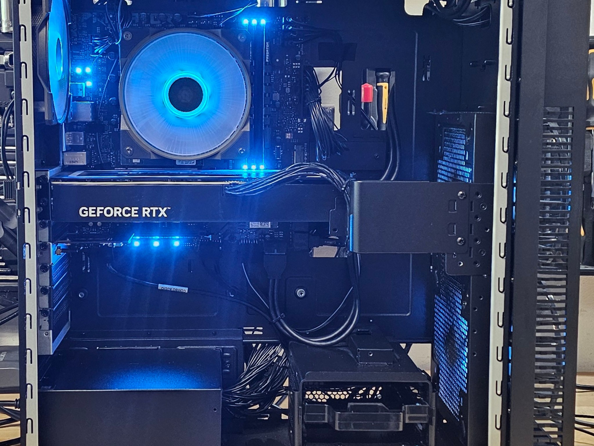 Acer Predator PC Case with RGB Fans