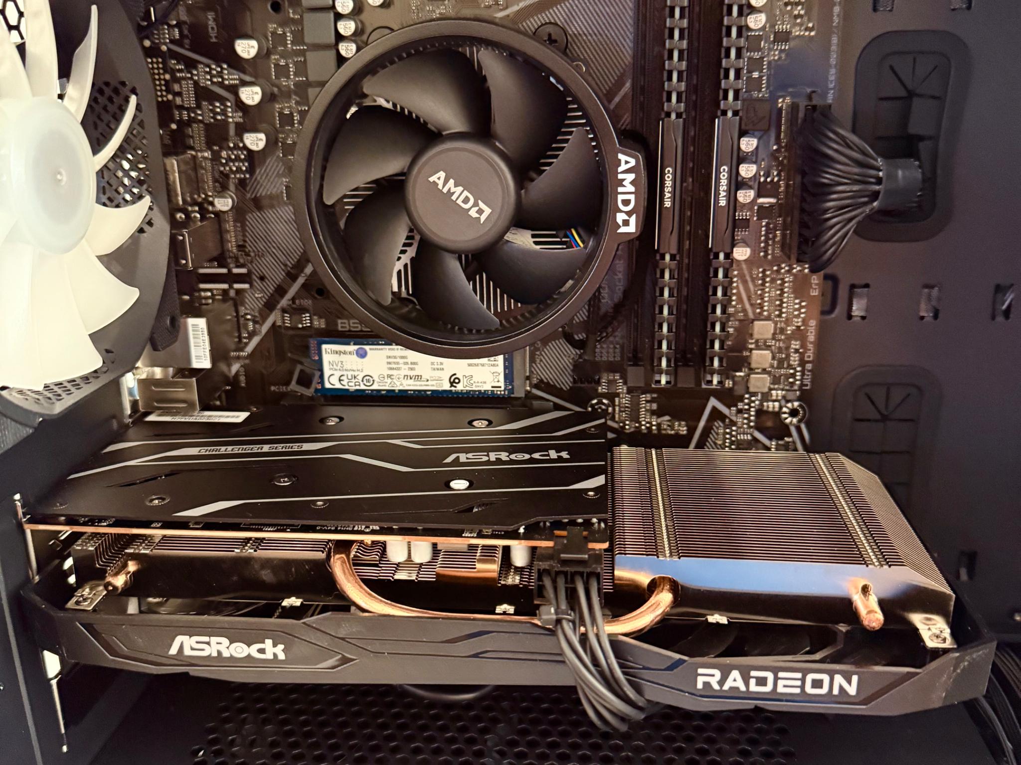 On Sale! Gaming PC: R5 5500 + RX 6600🔥