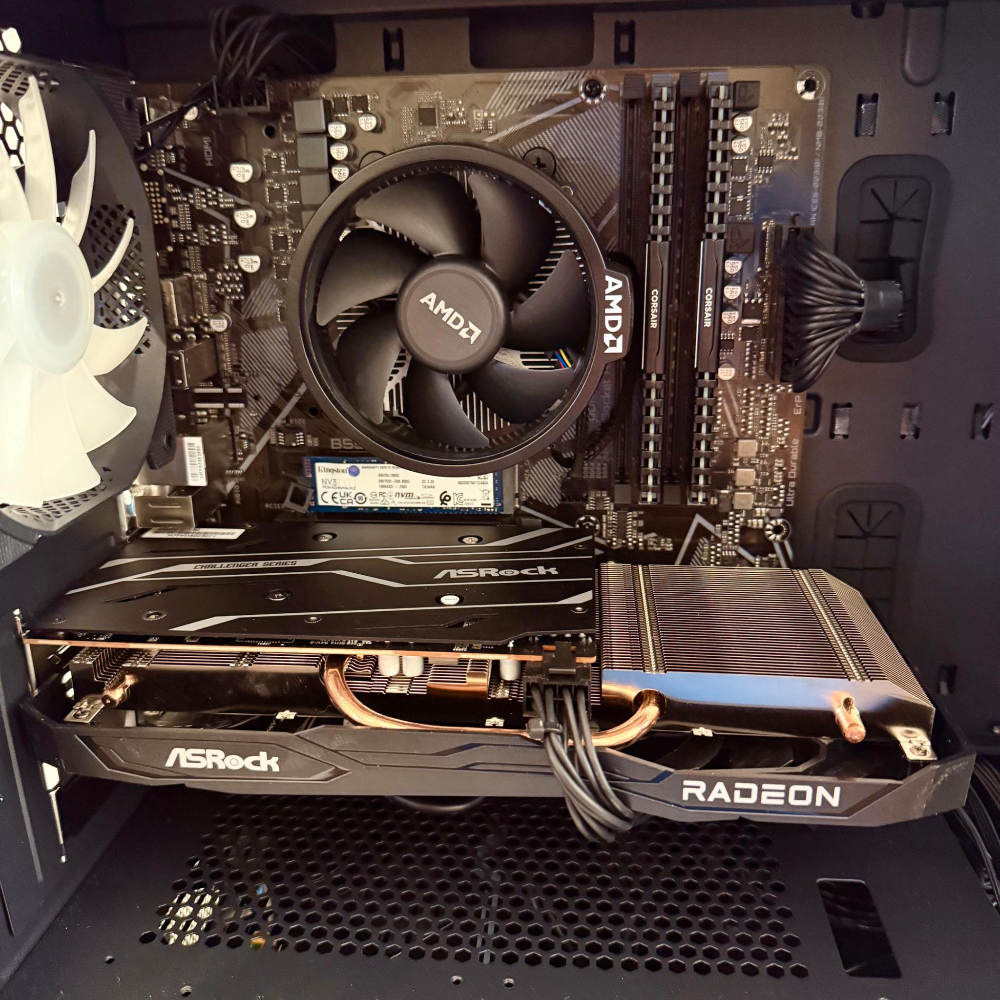 On Sale! Gaming PC: R5 5500 + RX 6600🔥