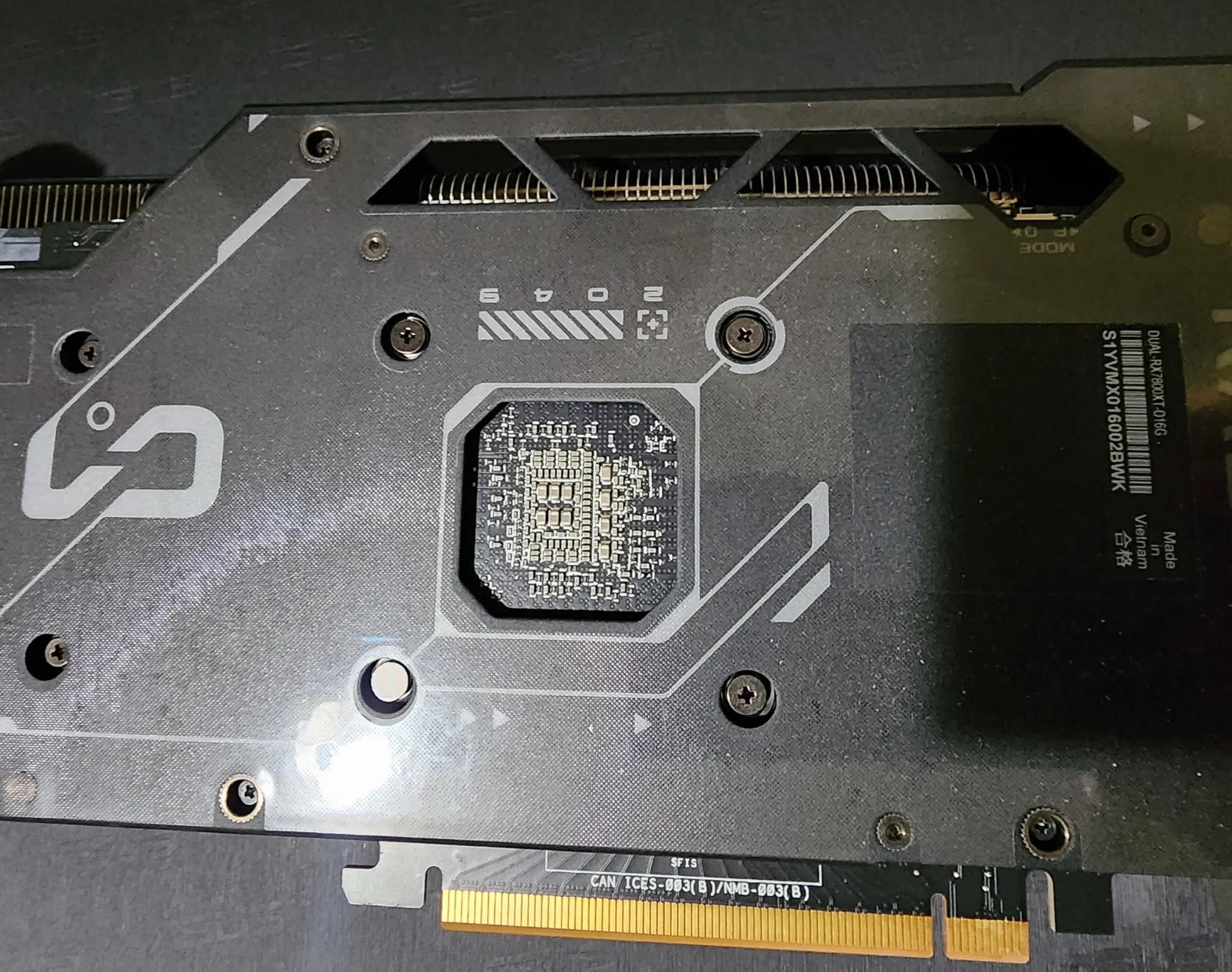 ASUS Dual Radeon™ RX 7800 XT OC Edition 16GB