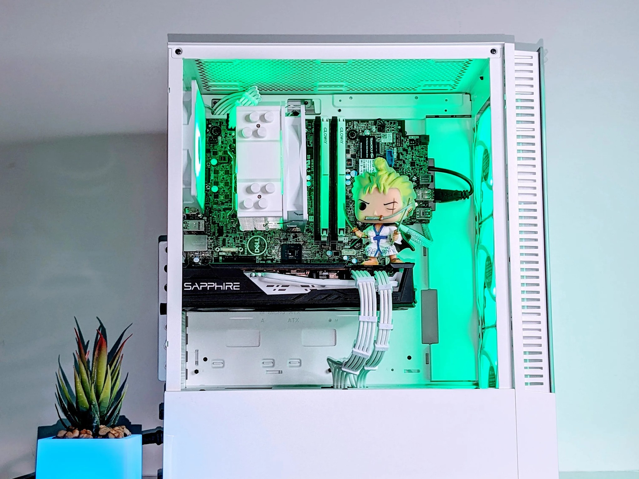 💚⚔️🗡️Roronoa Zoro⚪️RX 5700XT(equal to RTX3060)⚪️16GB Gloway DDR4⚪️1TB NVMe SSD⚪️ Windows 11 Pro