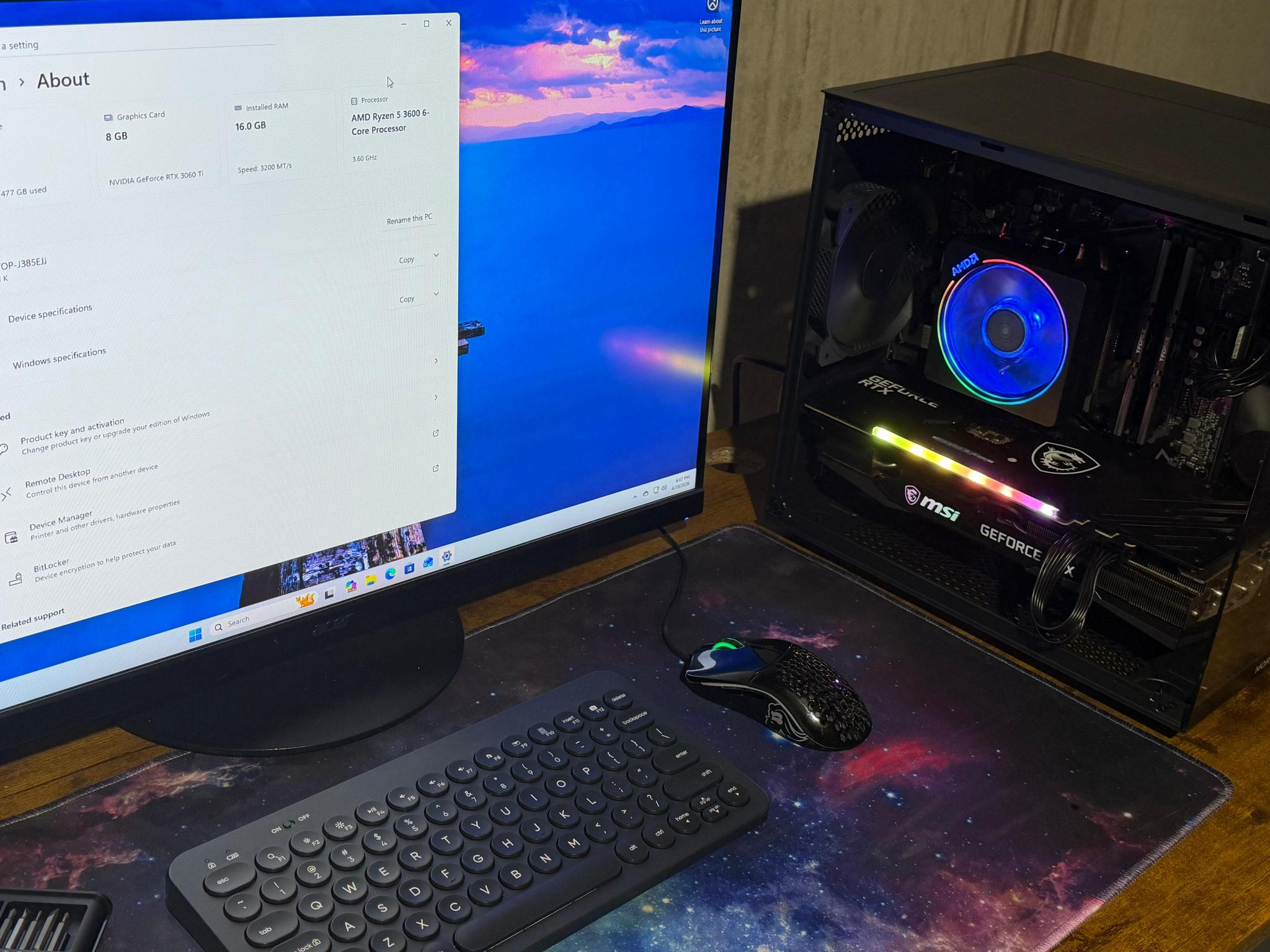 Custom gaming PC