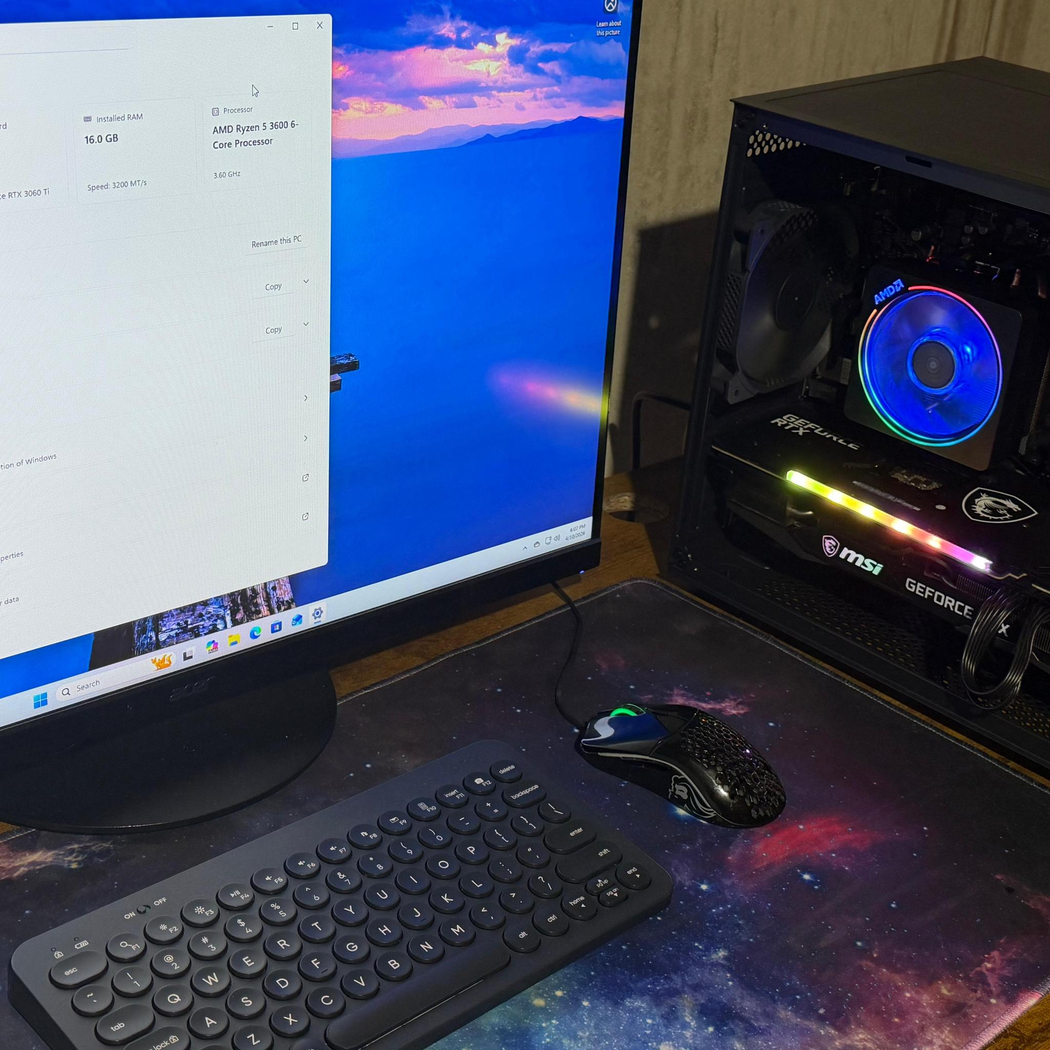 Custom gaming PC