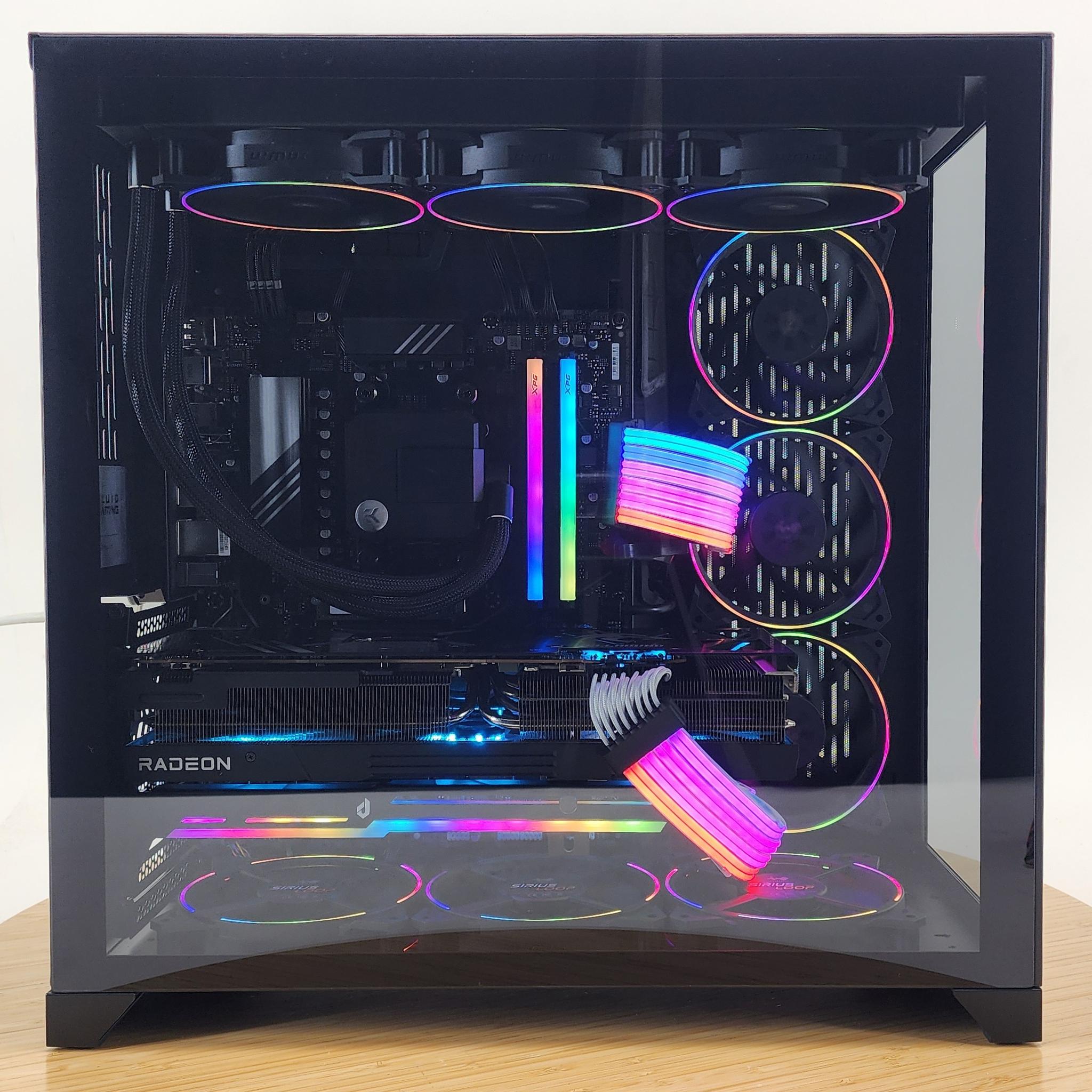 Gaming PC Ryzen 9 7950X 32GB RAM 1TB SSD RX 7900 XTX 24GB Windows 11 Computer