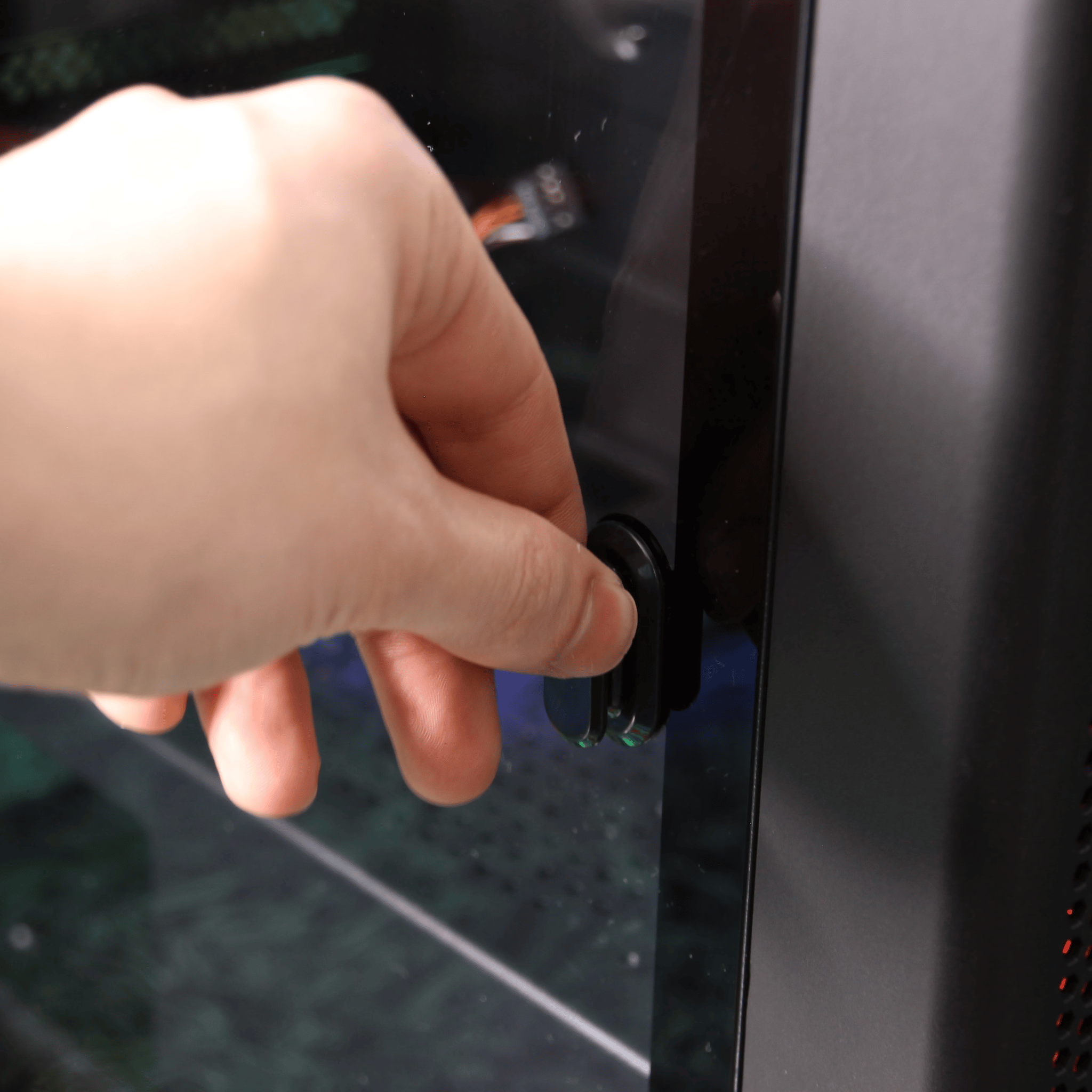 MOROVOL TW7 ARGB MicroATX Mini Tower PC Case (Black)