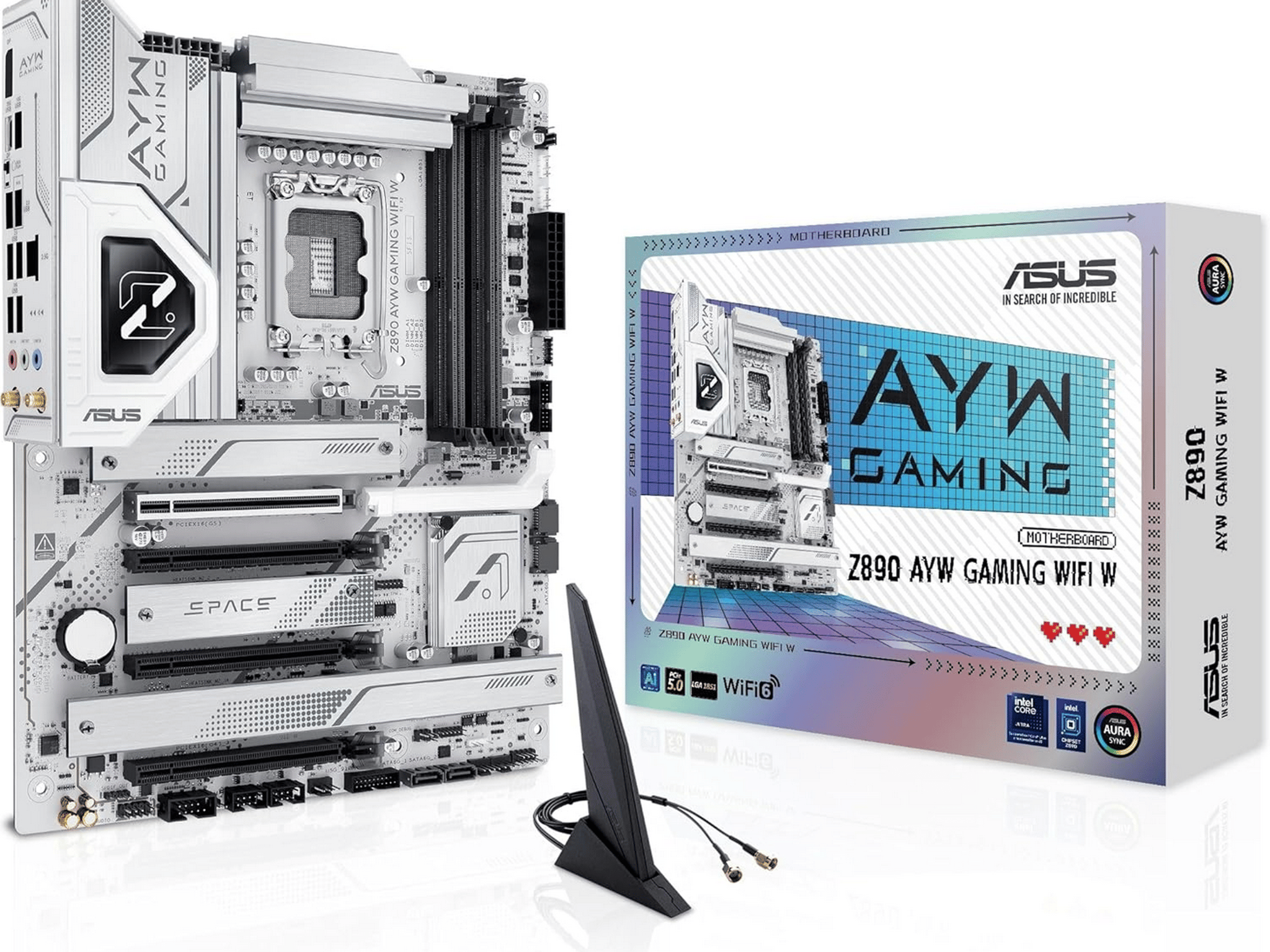 Z890 Motherboard, WiFi, ATX, ASUS AYW Gaming
