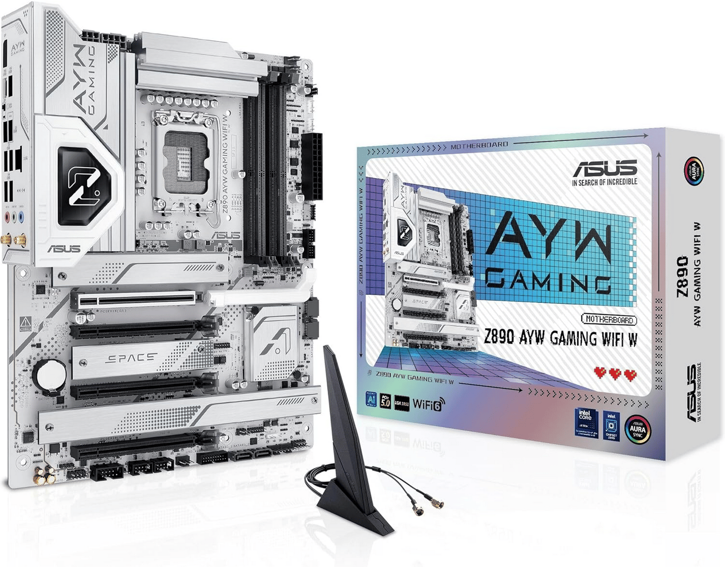 Z890 Motherboard, WiFi, ATX, ASUS AYW Gaming