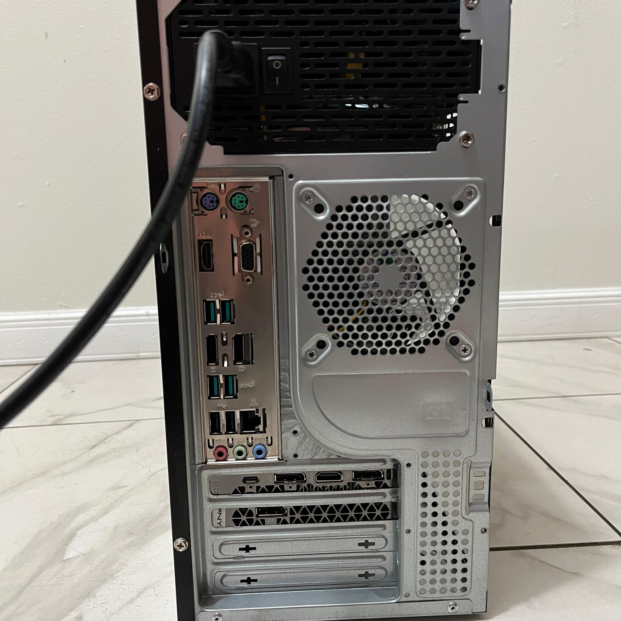 NVIDIA RTX 2080, Intel Core i7-9700, 16GB RAM, 500GB SSD - High FPS Gaming PC w/ Wi-Fi & BT