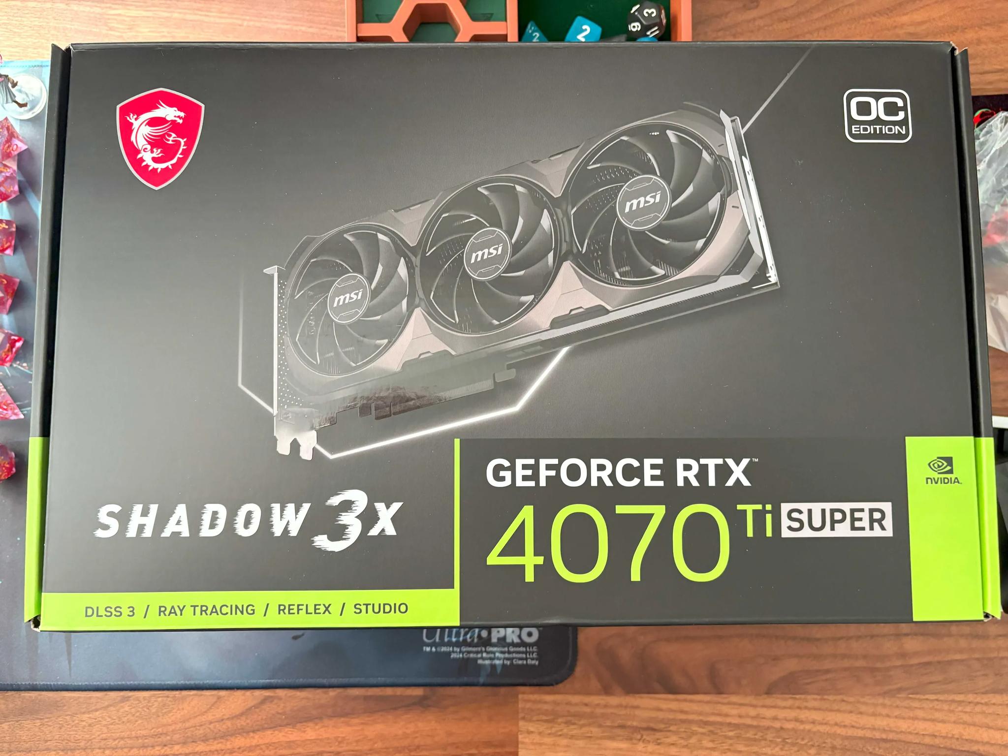 MSI Shadow 3X Geforce RTX 4070TI Super