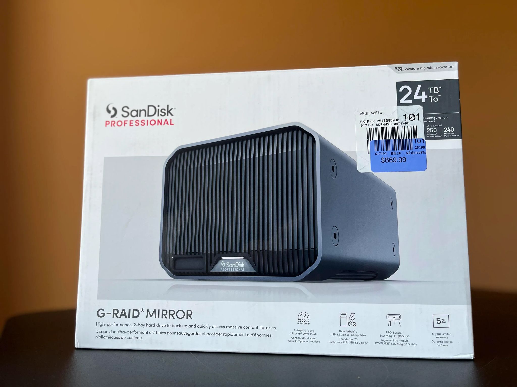 SanDisk 24 Terabyte External Storage