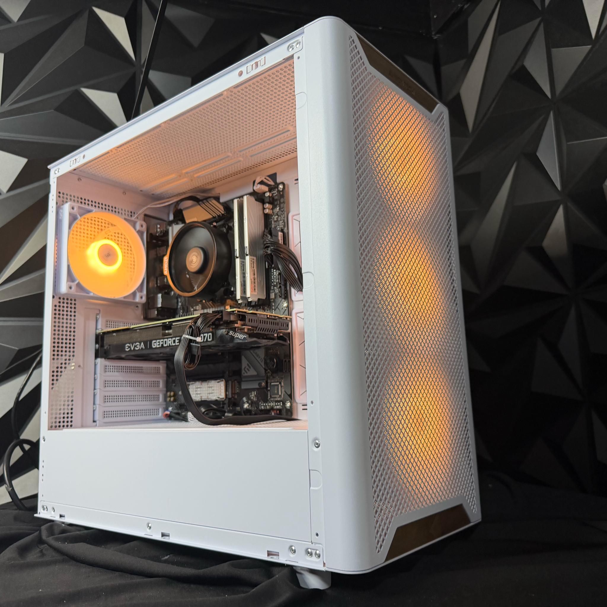 🤍🌲 WHITE WOOD SUPER 🌲🤍Ryzen 5 5500| RTX 2070 Super| 16 GB DDR4| 750 Gb NVMe| 650 W PSU