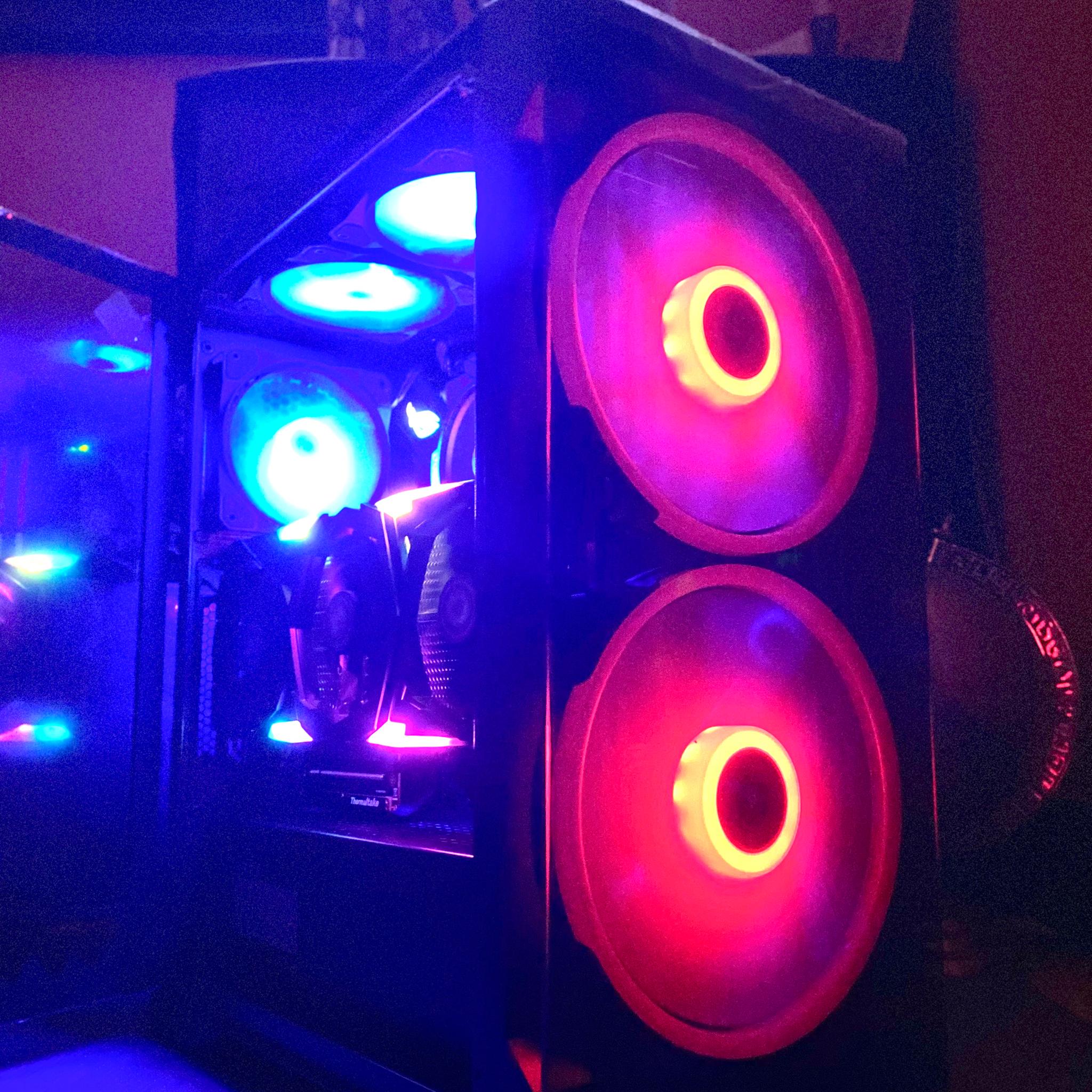 青い稲妻⚡| Ryzen 5 | RTX2080Super| 32GB RGB RAM| 1TB NVMe M.2 SSD| Windows 11 Pro