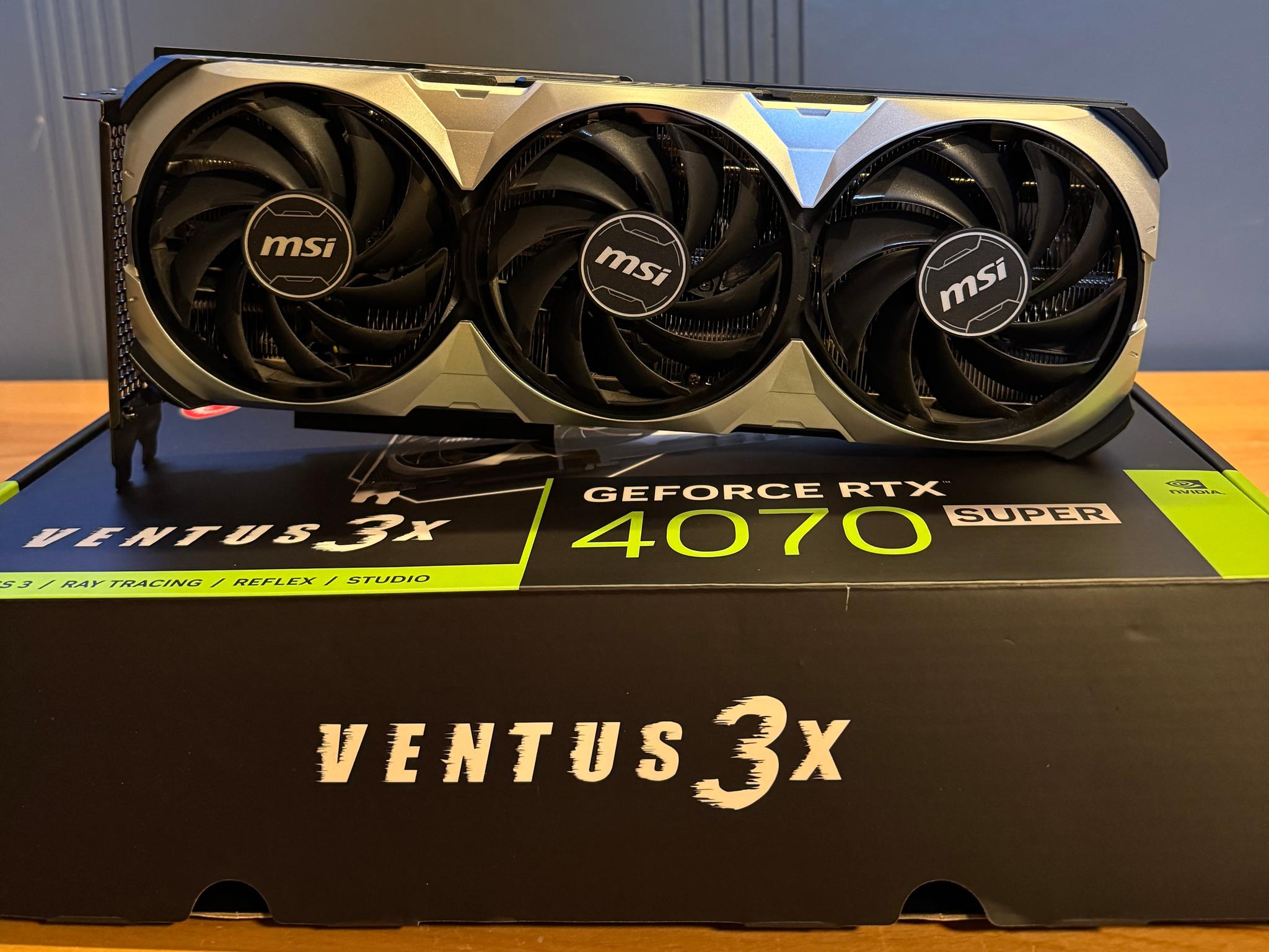 MSI RTX 4070 Super 12GB Ventus 3X OC