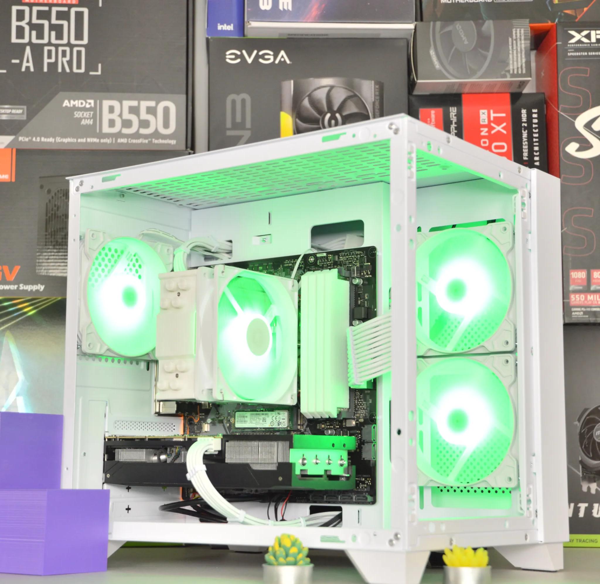 ❄️❄️| RTX 3060 Ti 8GB | RYZEN 5 5600 | 32GB DDR4 RAM | 1TB NVME SSD | The Snowflake |