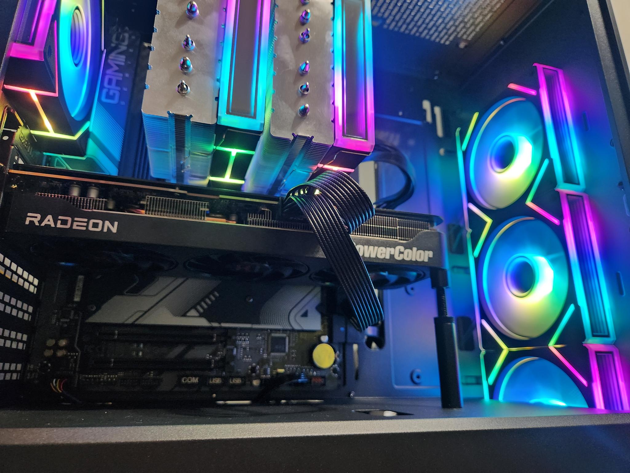 🎉 VERSICOLOR 🎉 RX 9070 GRE 12GB | Ryzen 5 7600X | 16GB DDR5 | 1TB | 750W | WIFI & BT