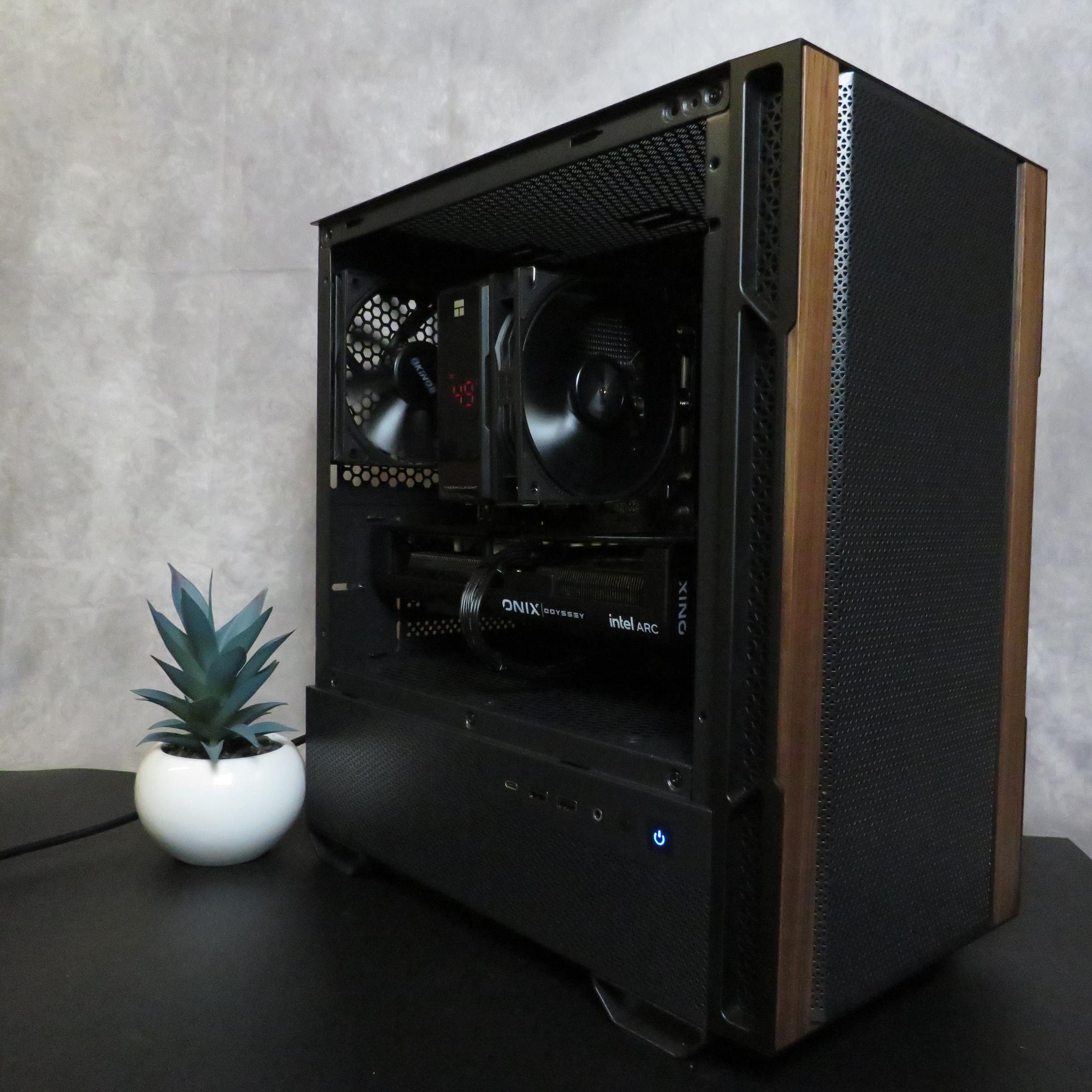 ARC 1440P Gamer! Ryzen 7 5700 + Intel Arc B580 + 16 GB DDR4 + 1 TB SSD