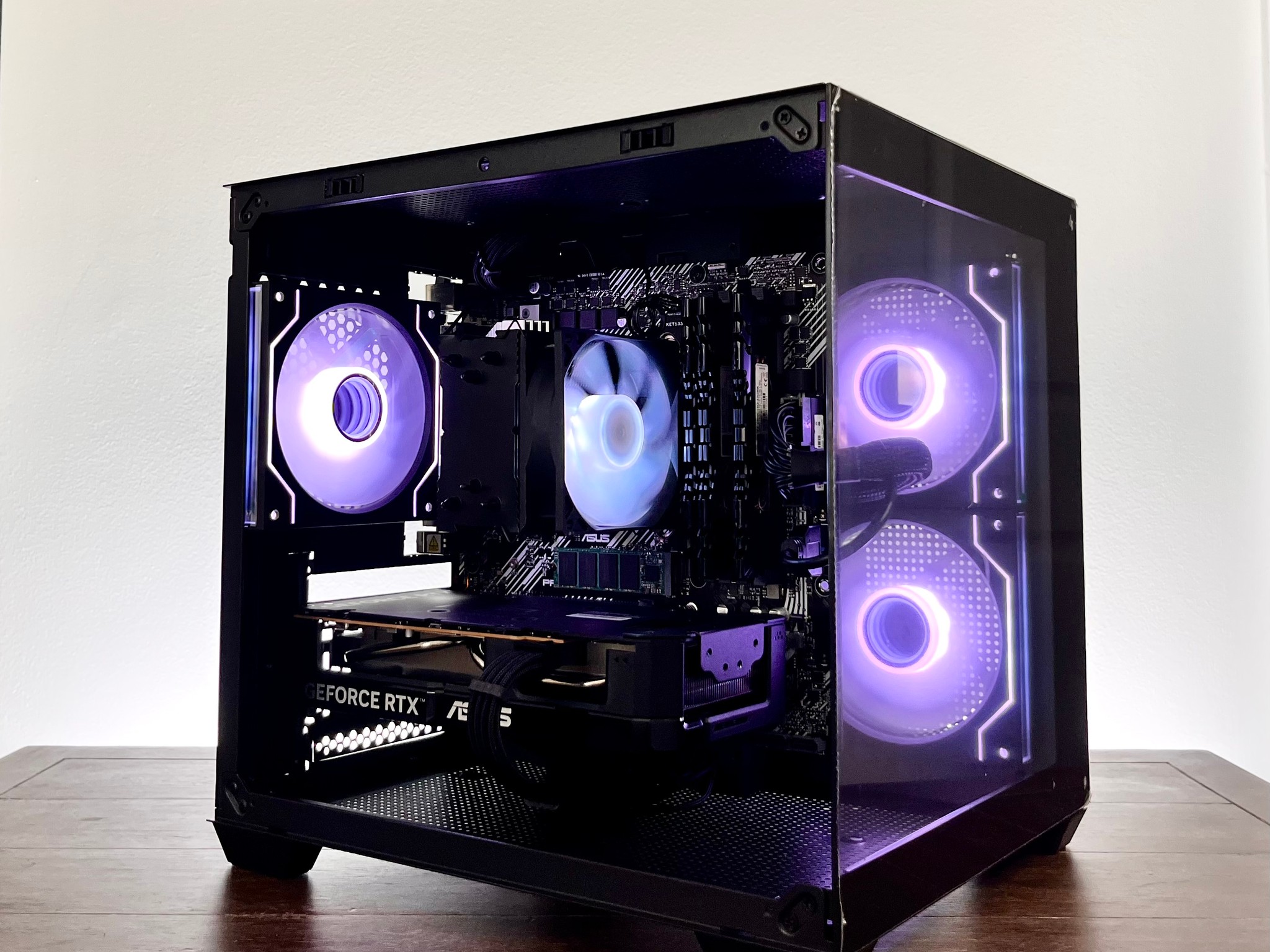 🐦‍⬛🖤RTX 5060 Black Gaming PC | Ryzen 5 5600G | 24GB RAM | 768GB SSD | WiFi-Ready to Play