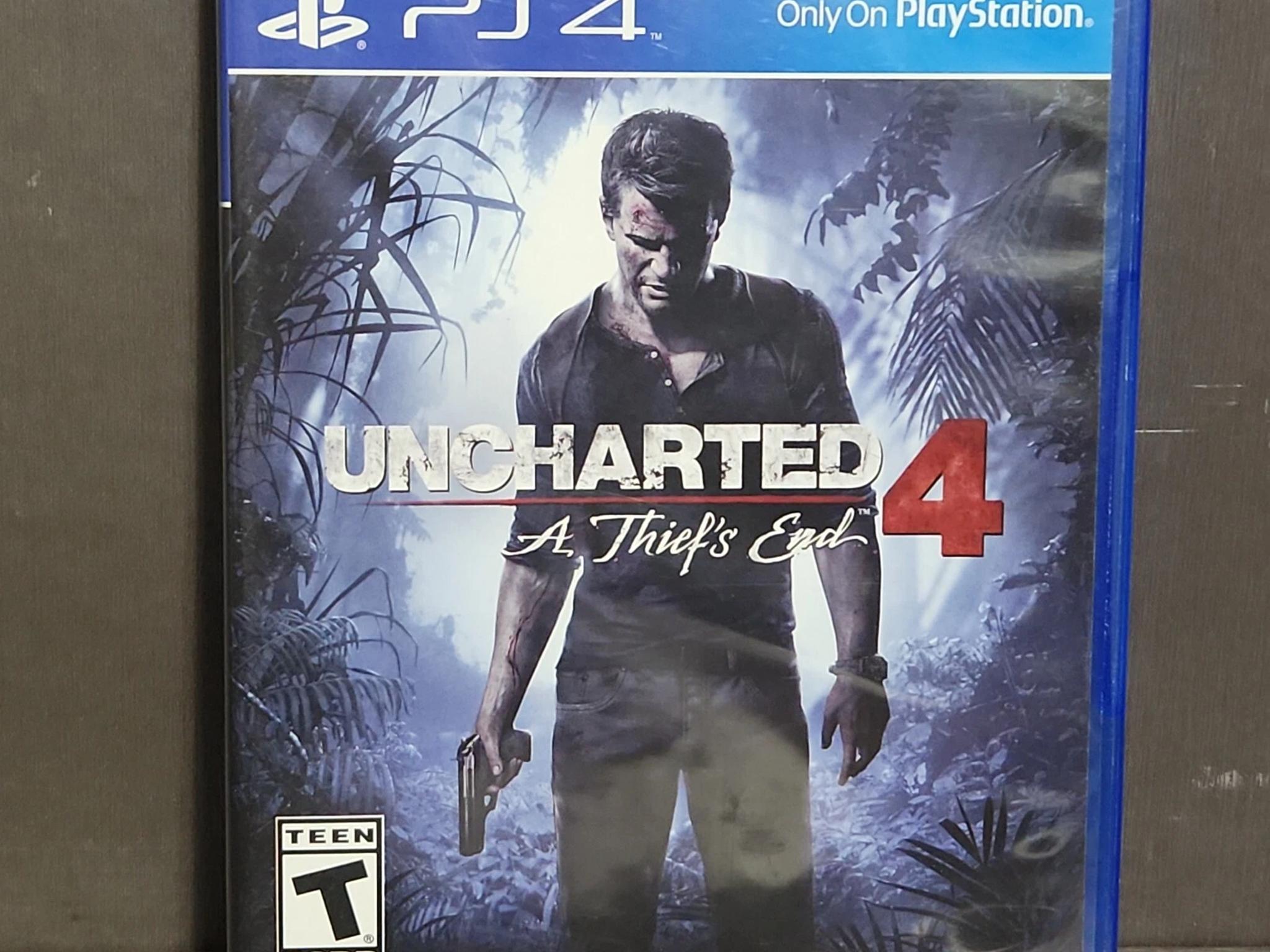 Uncharted 4: A Thief's End - Sony PlayStation 4 PS4 - Excellent Condition in Box