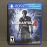 Uncharted 4: A Thief's End - Sony PlayStation 4 PS4 - Excellent Condition in Box