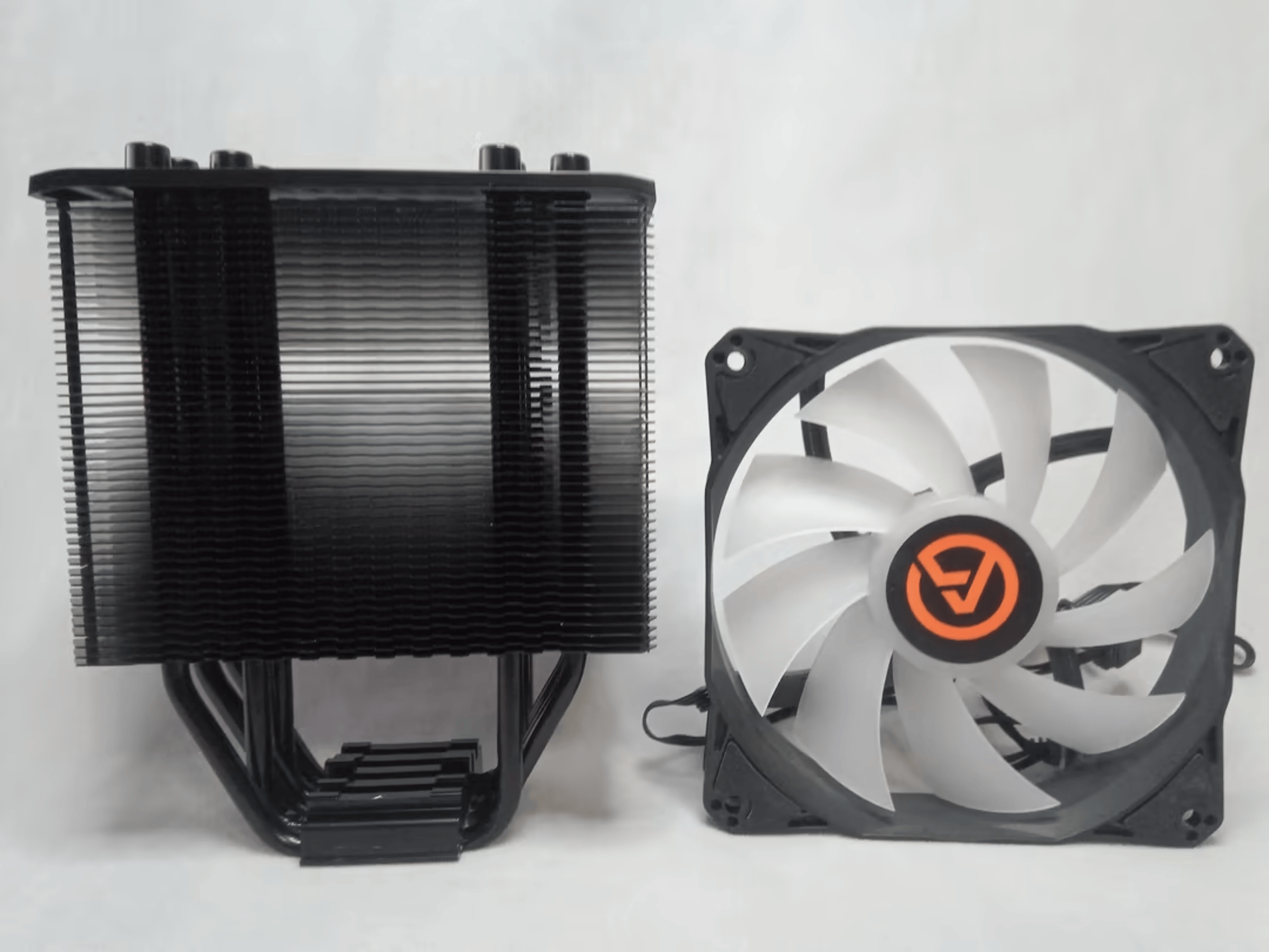 ARESGAME RIVER 5 CPU Air Cooler for Intel/AMD with 120mm SYNC ARGB PWM Fan