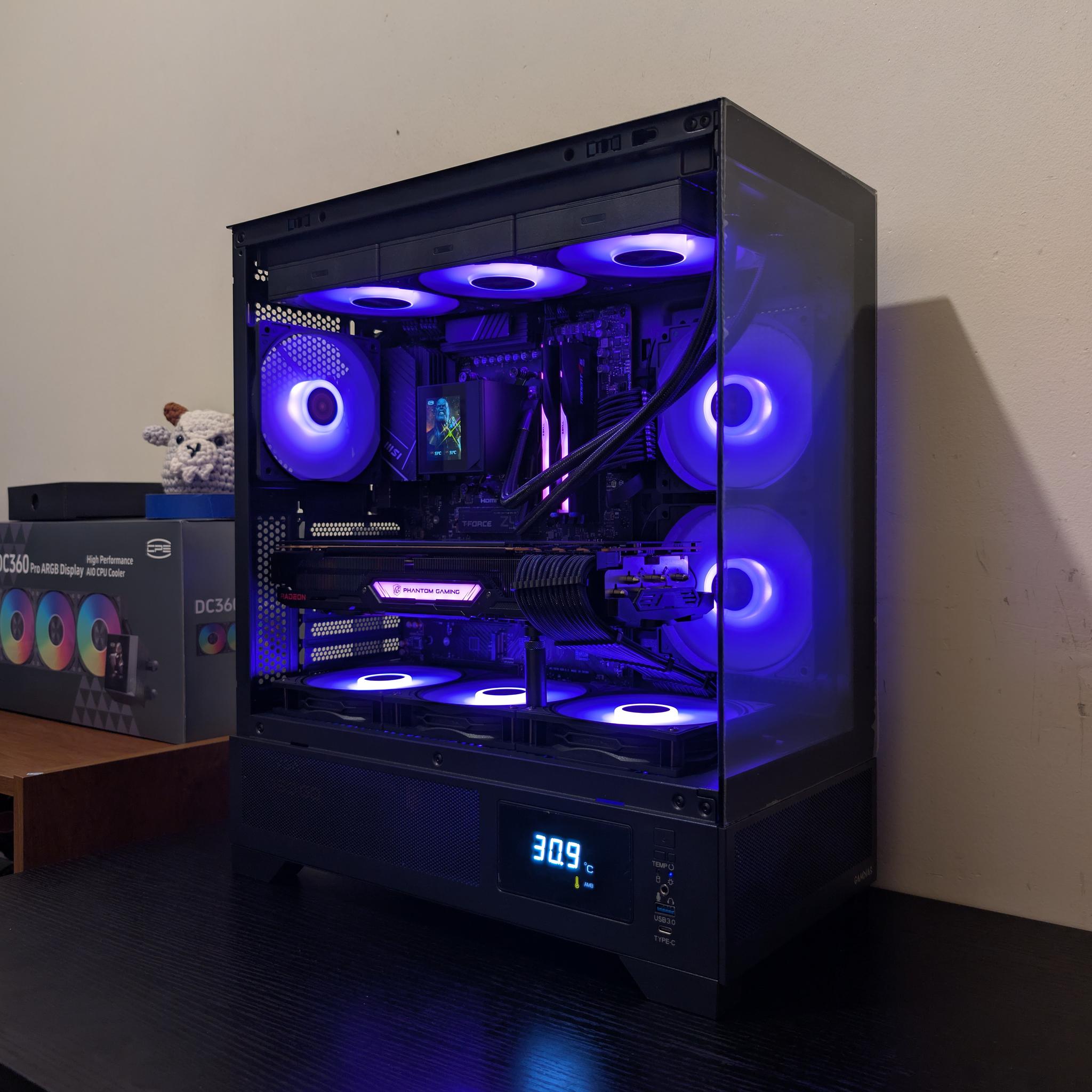 🔥🐦‍⬛ 1440p Gaming Beast | RX 6950XT | Ryzen 7 7700X | 2TB SSD | 32GB RAM | WiFi 6 & Bluetooth 🐦‍⬛🔥