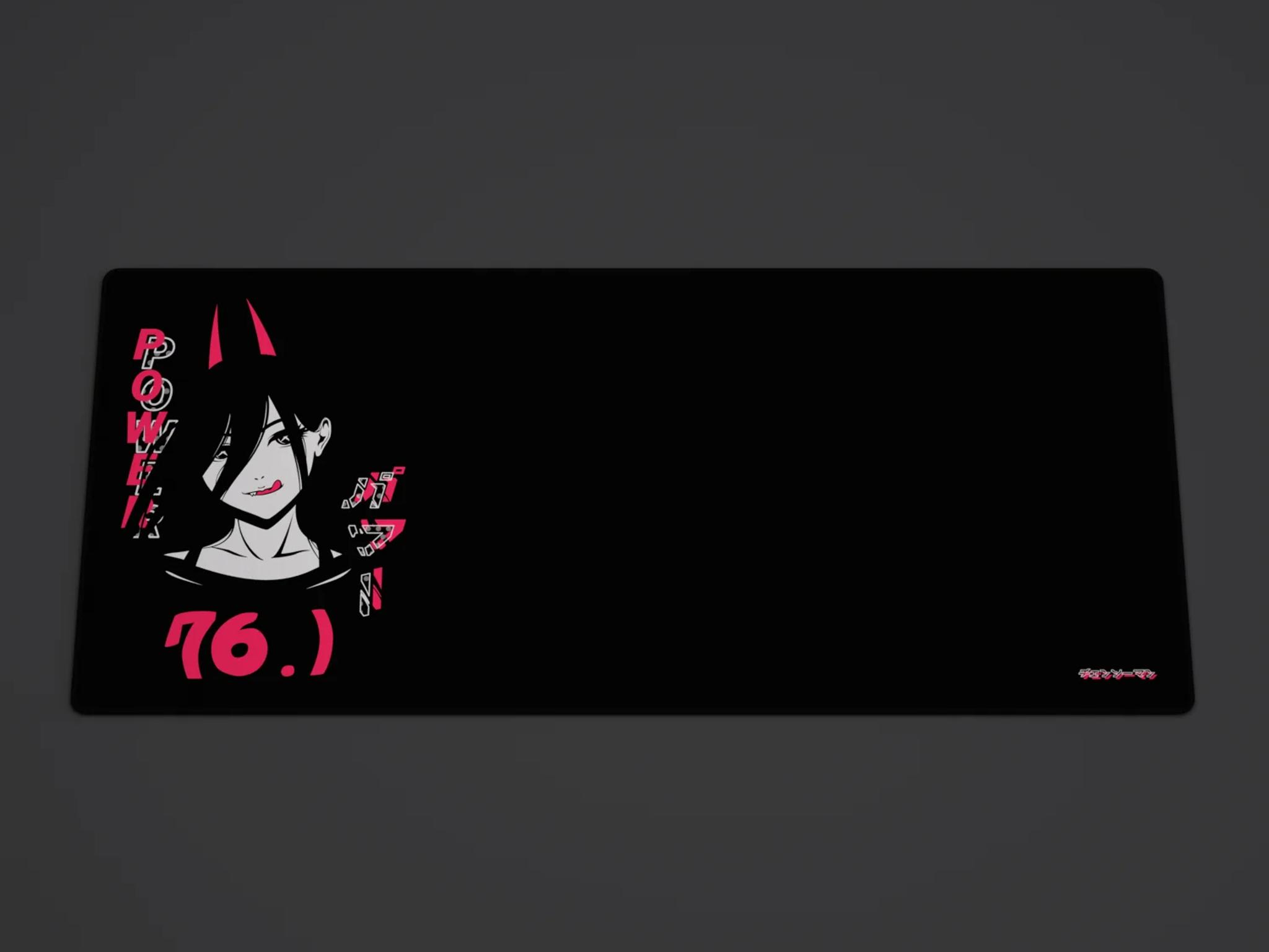 Black Powa Dark Deskmat