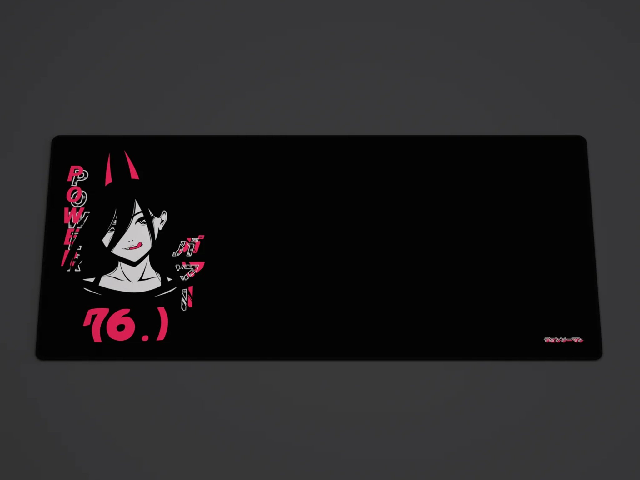 Black Powa Dark Deskmat