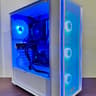 ❄️🎮 White RGB Gaming PC | Ryzen 5 5500 + GTX 1660
