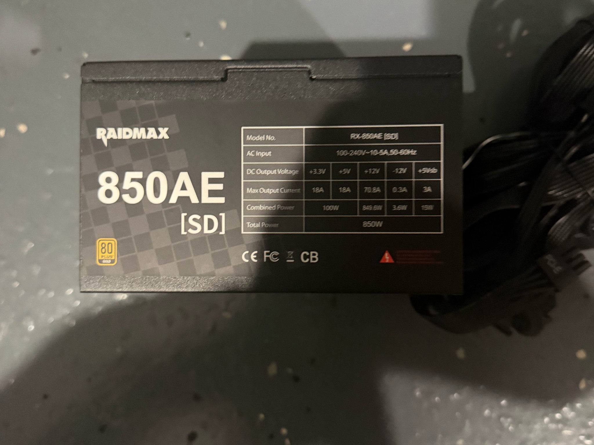 Raidmax RX-850AE 80+ Gold