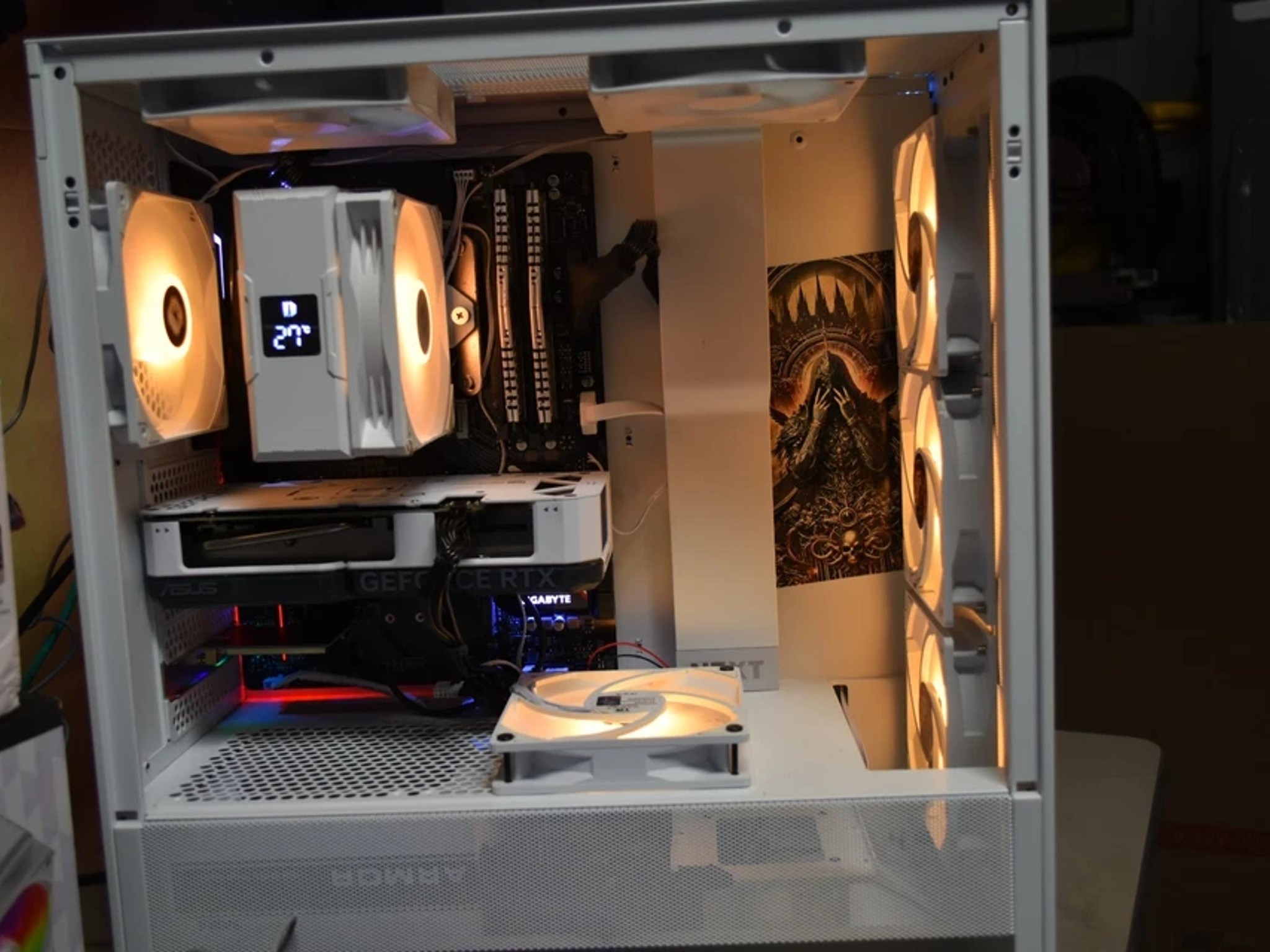 GAMING PC Intel I 5 9400 9th GEN RAM 16 GB GPU RTX 4060 8 GB NVME 1TB ALL RGB