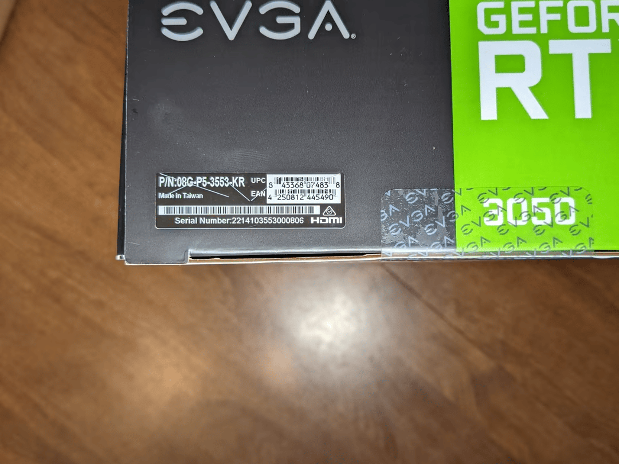 EVGA RTX 3050 8GB GPU BRAND NEW
