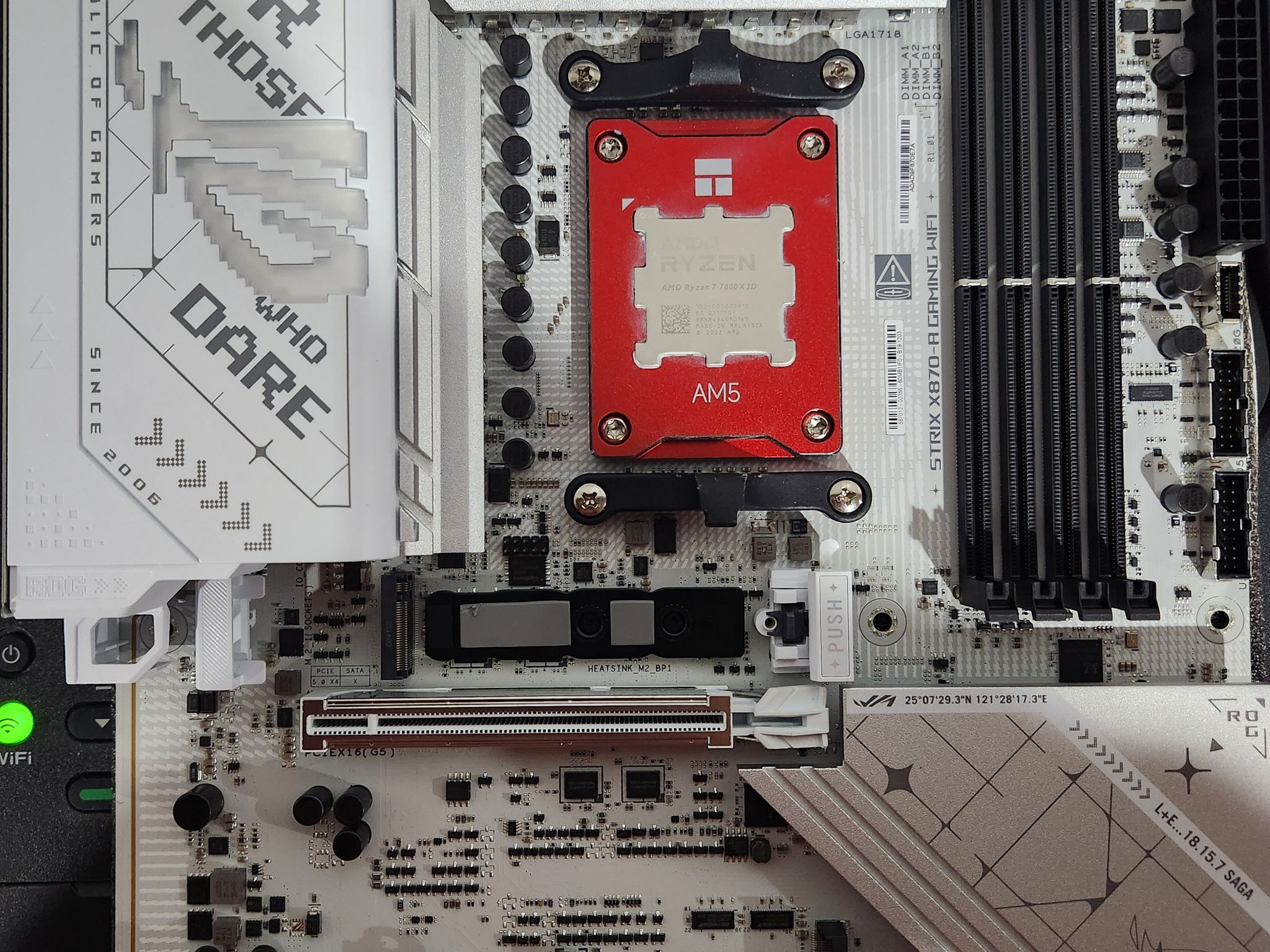 ASUS ROG STRIX X870-A MOTHERBOARD, CPU AND RAM COMBO