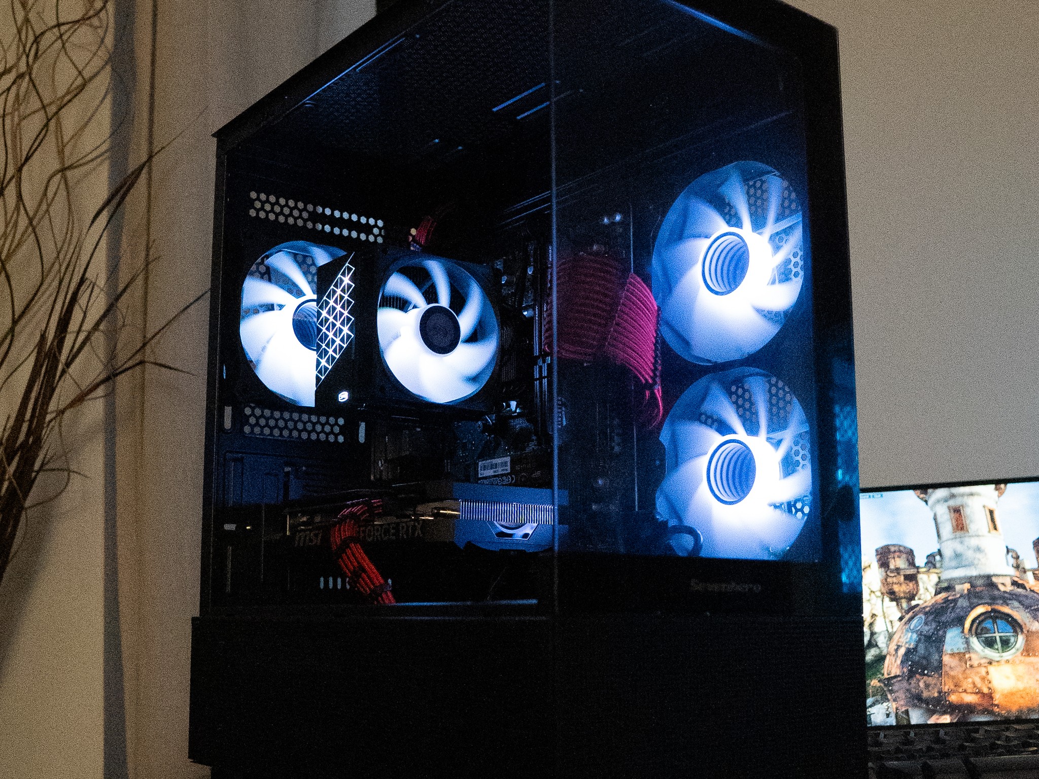 🩸⚫ | MSI RTX 4060 Ti | RYZEN 5 7500F | 16GB DDR5 RAM | 1TB NVME SSD | Ruby Rocket 4.0