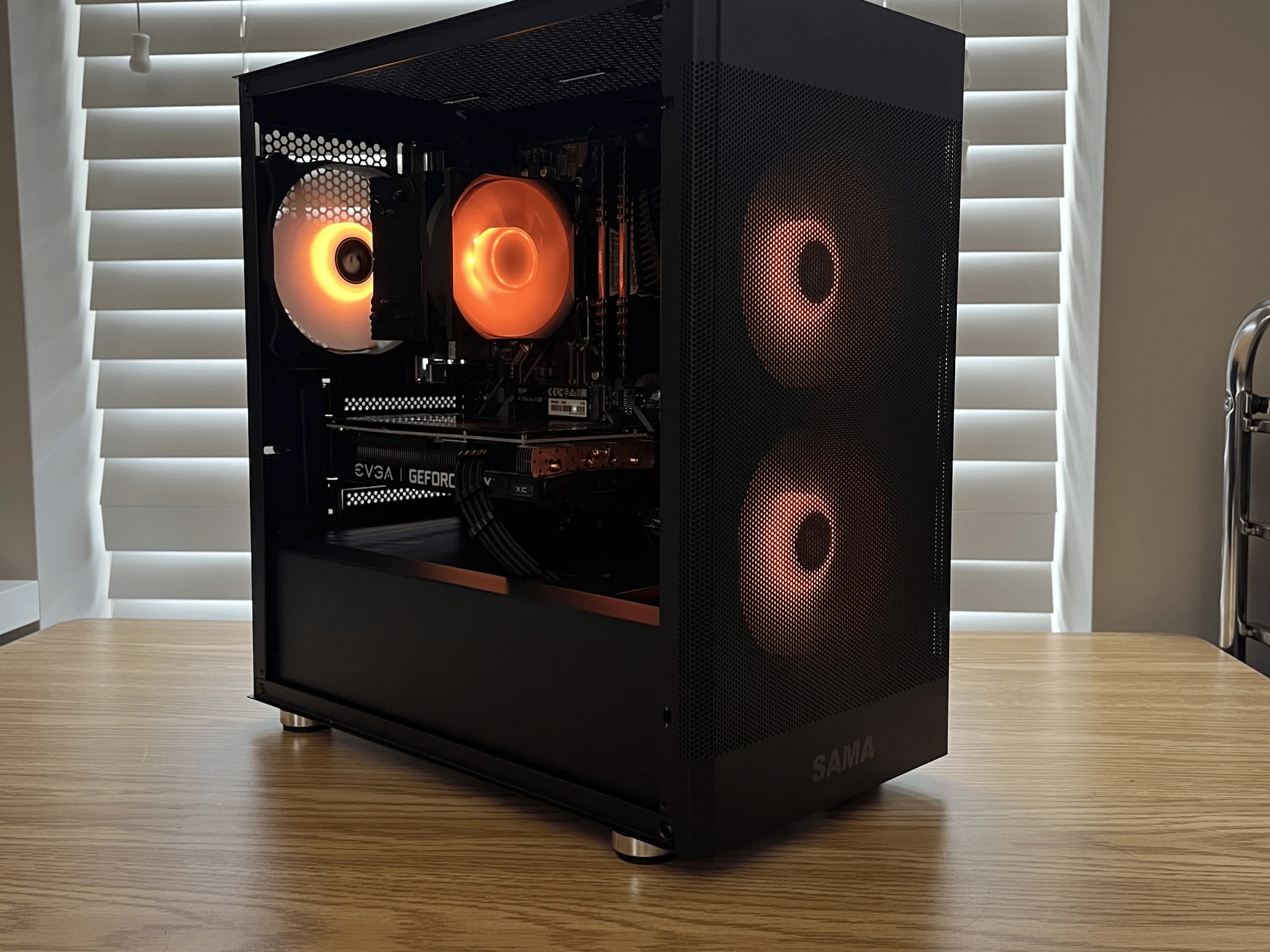 🔥⚫Black RGB Gaming PC | Ryzen 5 3600 | RTX 3060Ti | 32GB DDR4 | WiFi & BT ⚫🔥