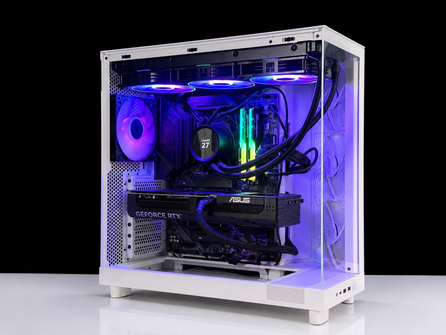 ♦ WRAITH Gaming PC | RTX 5070 | 5800XT | 16GB RAM | 1TB NVME | FREE SHIPPING