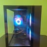 GLASSY Black Gaming PC| Intel i5 / Amd RX470 / 8GB / 500GB SSD Win 10 Pro WiFi